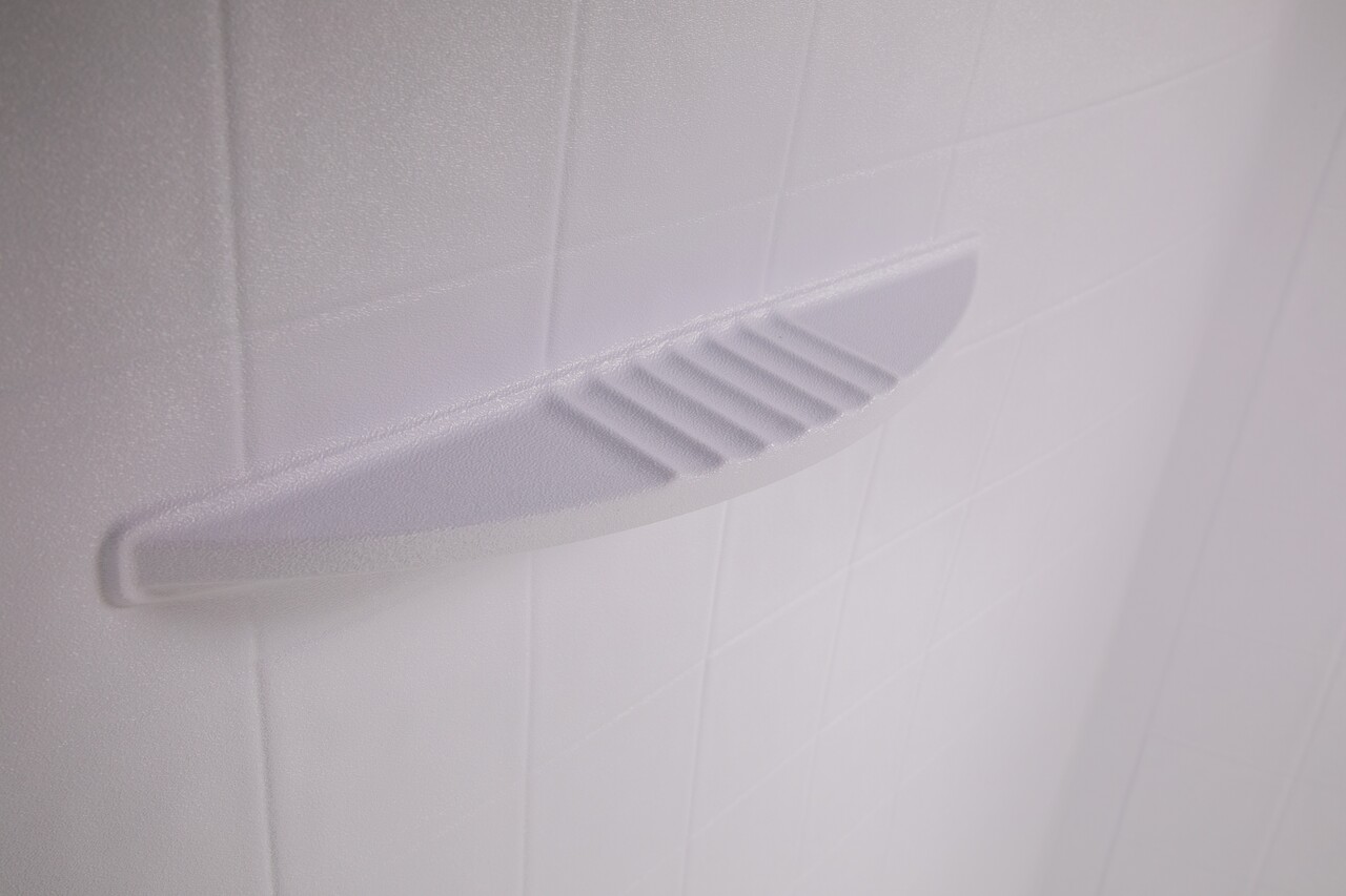 Shower Wall Surround - 24" x 46" x 62" (White) thumbnail 2