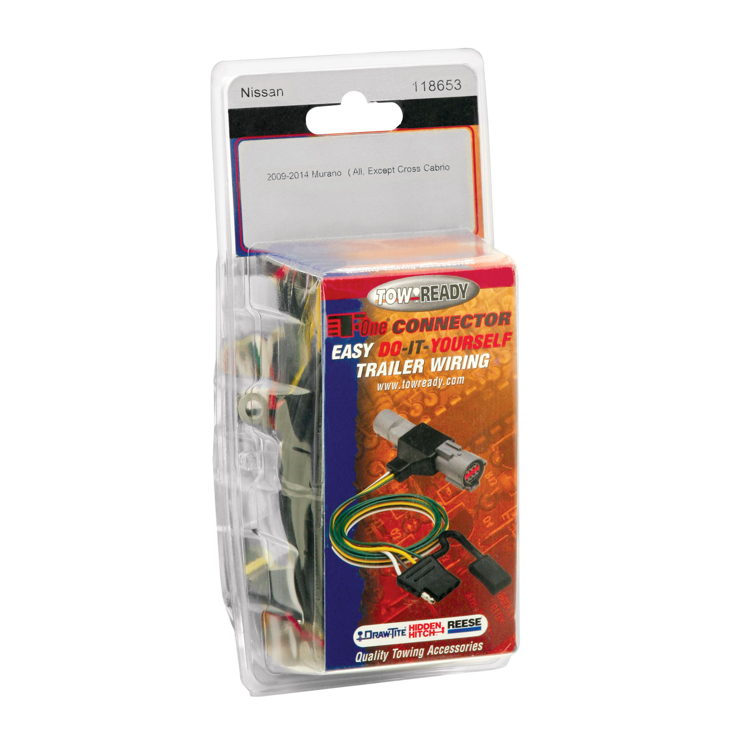 Tekonsha T-One  T-Connector Harness, 4-Way Flat, w/Circuit Protected ModuLite  HD Module TK118653 thumbnail 1