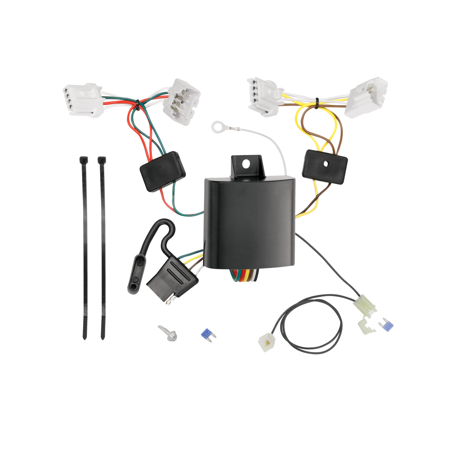 Tekonsha T-One  T-Connector Harness, 4-Way Flat, w/Circuit Protected ModuLite  HD Module TK118653 thumbnail 0