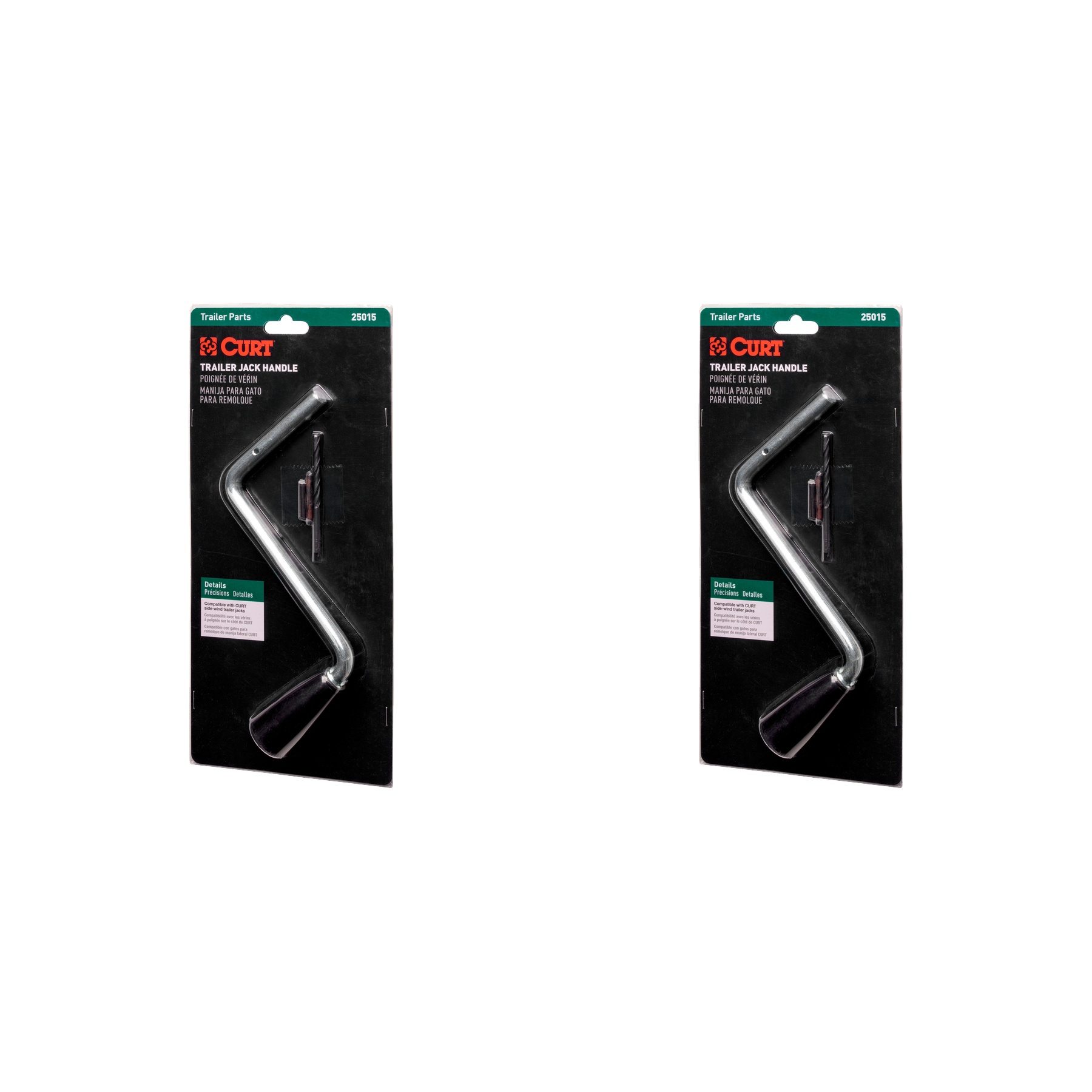 CURT (2-Pack) Replacement Side-Wind Trailer Jack Handle thumbnail 0