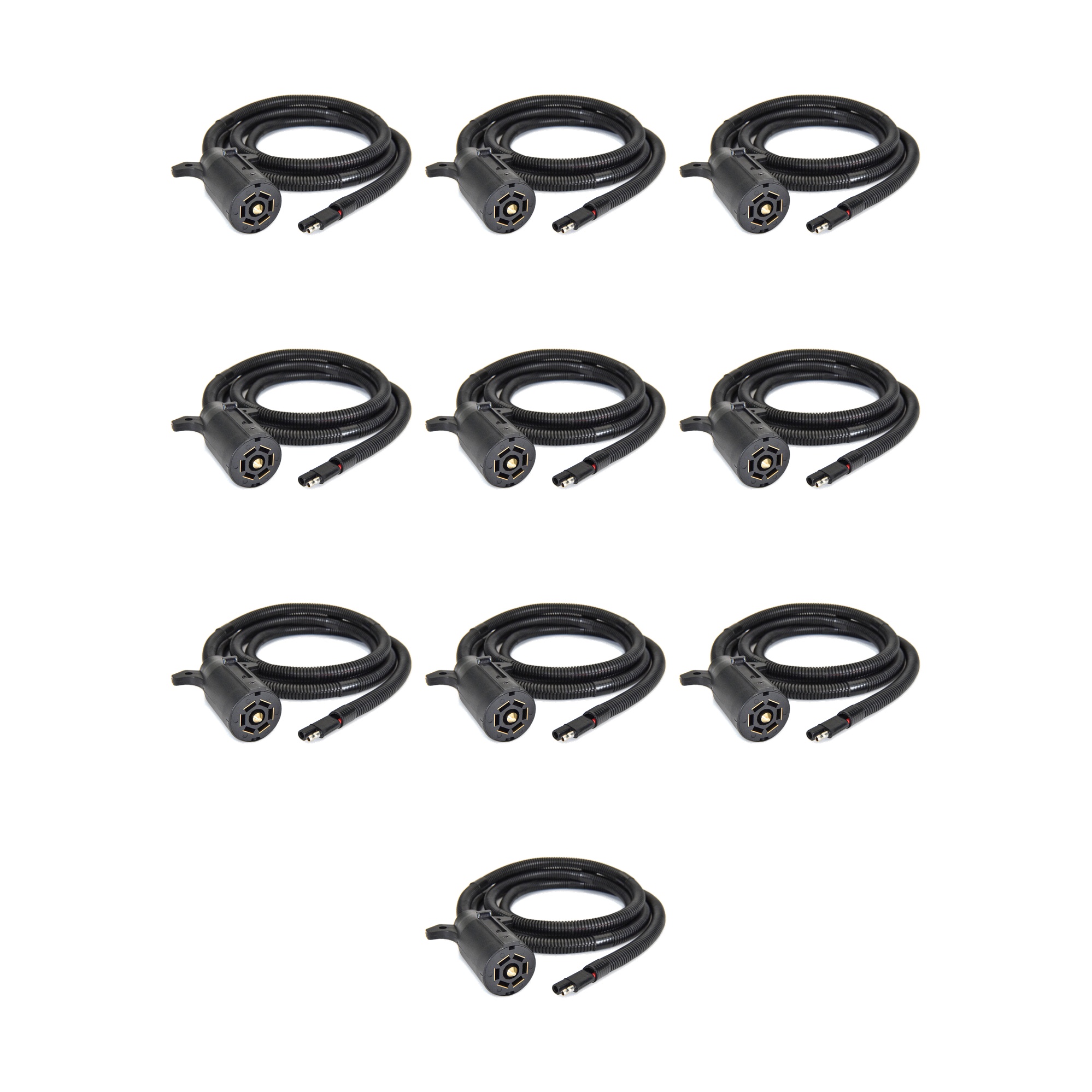 CURT (10-Pack) Lippert Power Swap Auxiliary Cord for Power Stance Tongue Jack thumbnail 0