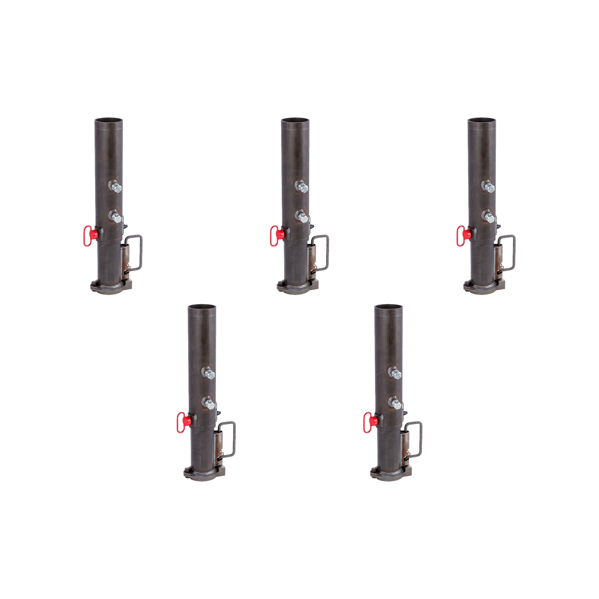 CURT (5-Pack) 2-5/16" Adjustable Gooseneck Coupler, 30K thumbnail 0