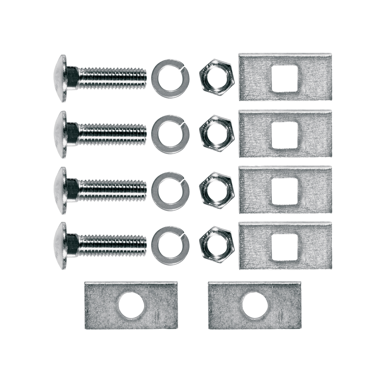 Reese Towpower Hardware Kit For Class 3 Trailer Hitch, 2 Inch 44101 For 1994-1997 Mazda B4000  thumbnail 0