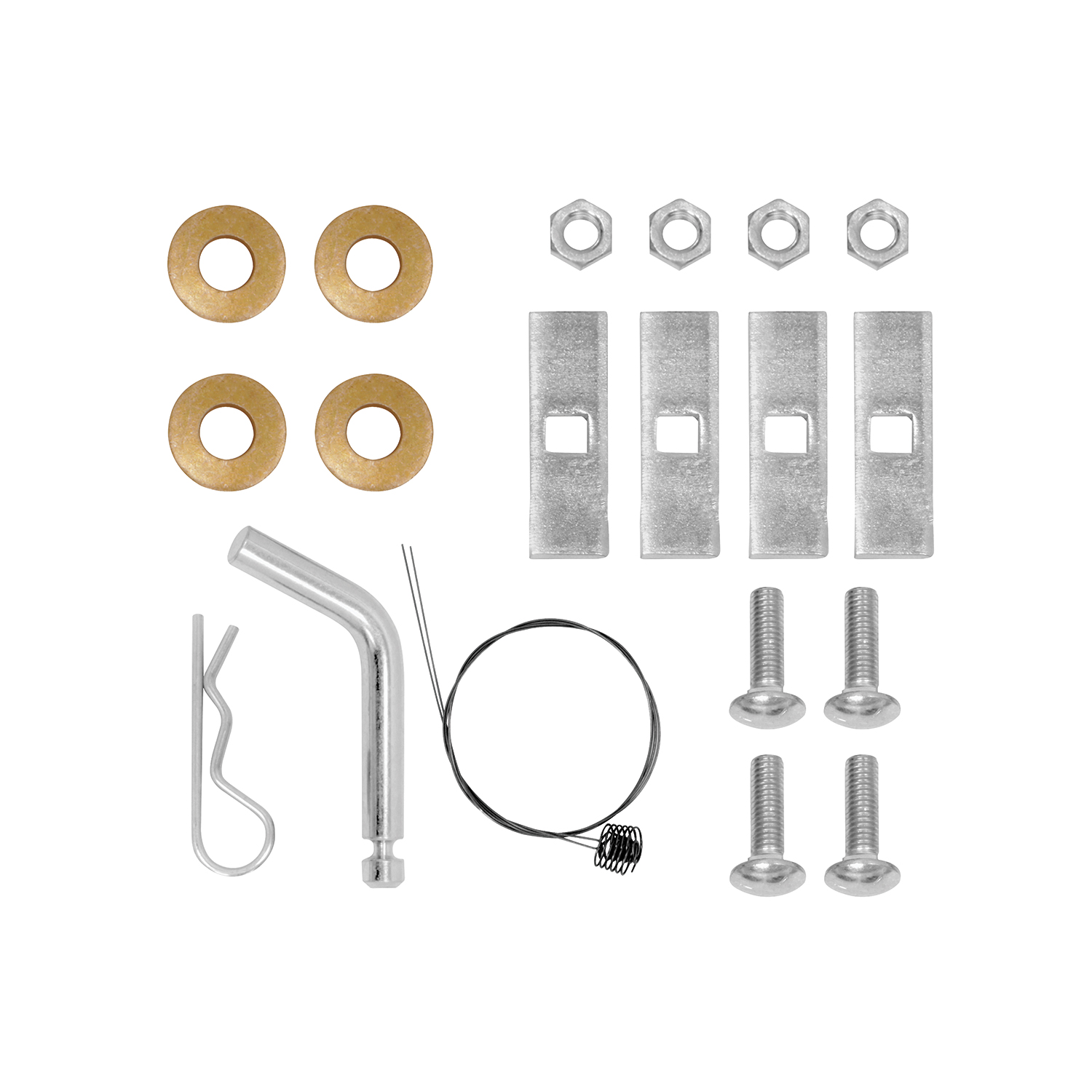 Reese Towpower Hardware Kit For Class 1 Trailer Hitch, 1-1/4 Inch 77188 For 2004-2009 Mazda 3 Hatchback, Except w/Grand Touring LED Taillights thumbnail 0