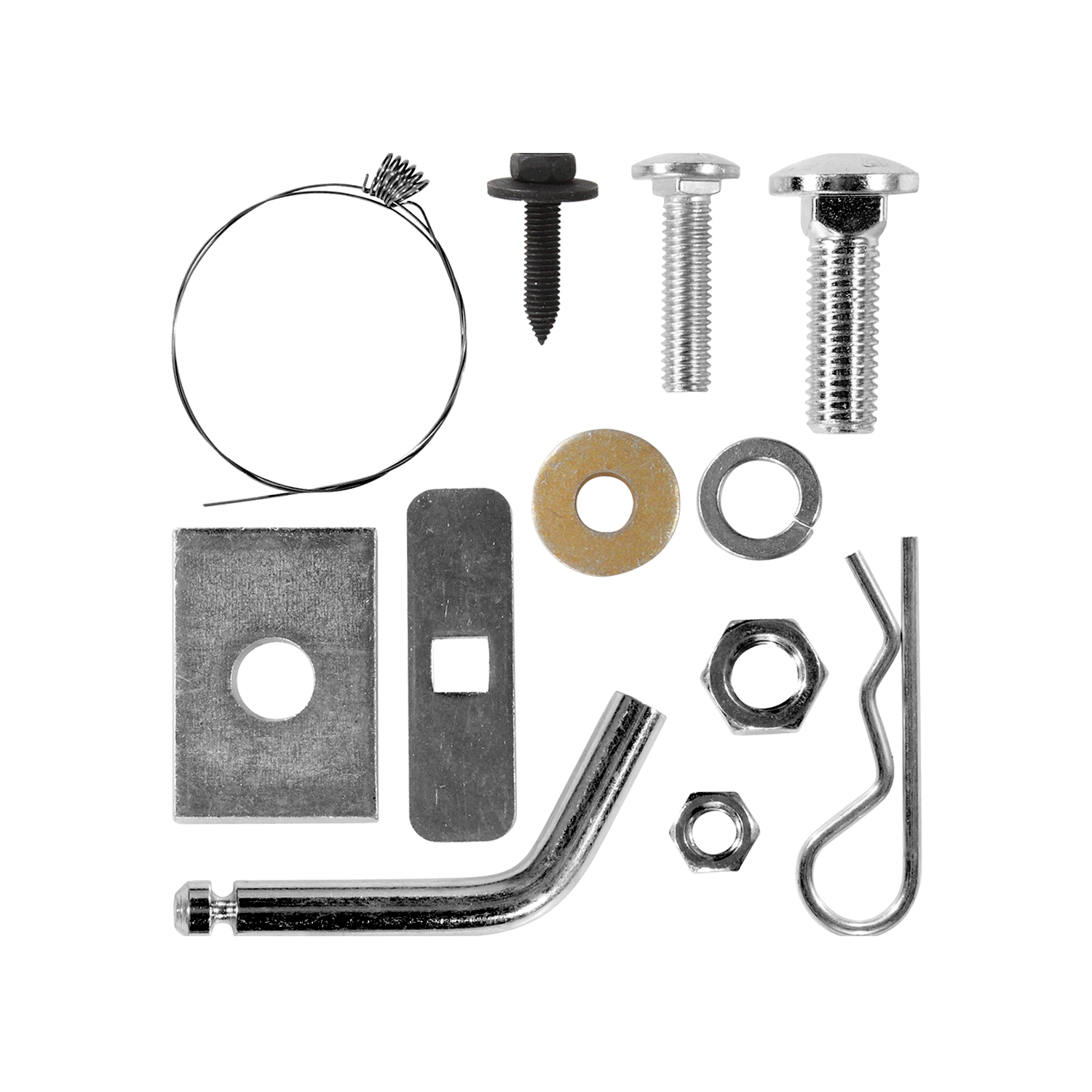 Reese Towpower Hardware Kit For Class 1 Trailer Hitch, 1-1/4 Inch 77273 For 2012-2017 Mitsubishi Lancer Sedan, Except Evolution, Ralliart & w/Dual Exhaust thumbnail 0