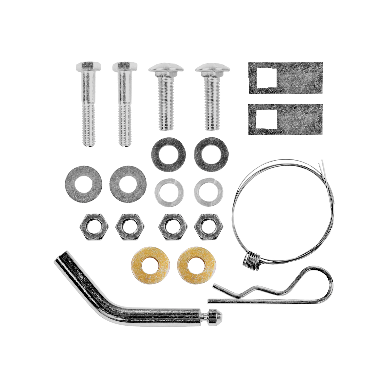 Reese Towpower Hardware Kit For Class 1 Trailer Hitch, 1-1/4 Inch 77245 For 2010-2013 Mazda 3 Hatchback, Except w/Grand Touring LED Taillights thumbnail 0