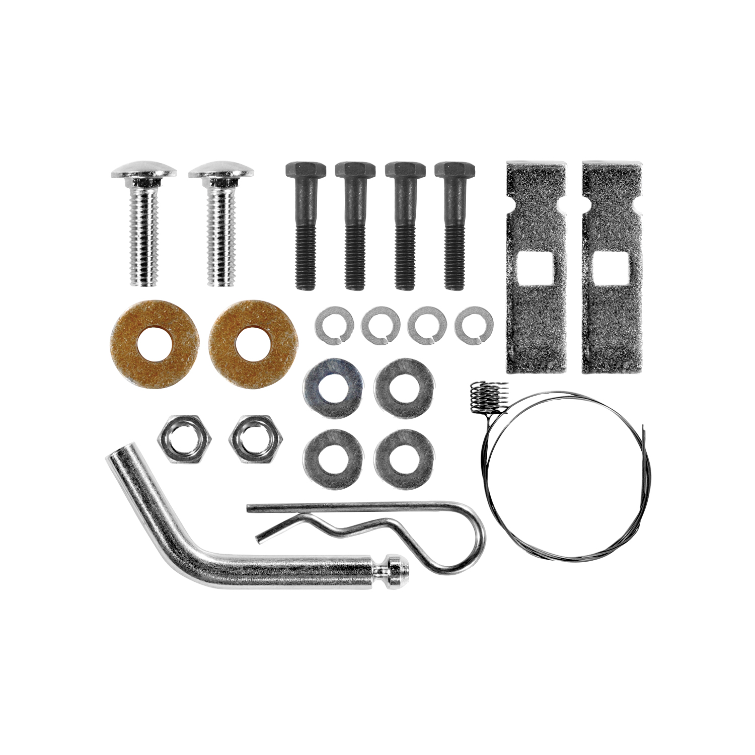 Reese Towpower Hardware Kit For Class 1 Trailer Hitch, 1-1/4 Inch 77256 For 2012-2014 Ford Focus Hatchback, Except ST w/Center Exhaust thumbnail 0