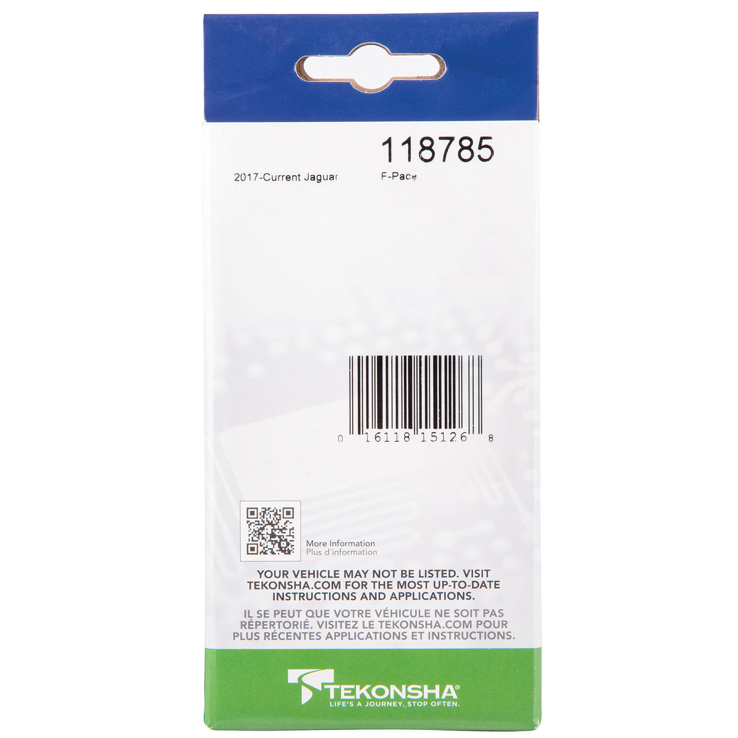 2017-2021 Jaguar F-Pace, 2018-2022 Land Rover Range Rover Velar Tekonsha Plug & Play T-Connector Adapter Trailer Wiring 118785 thumbnail 5