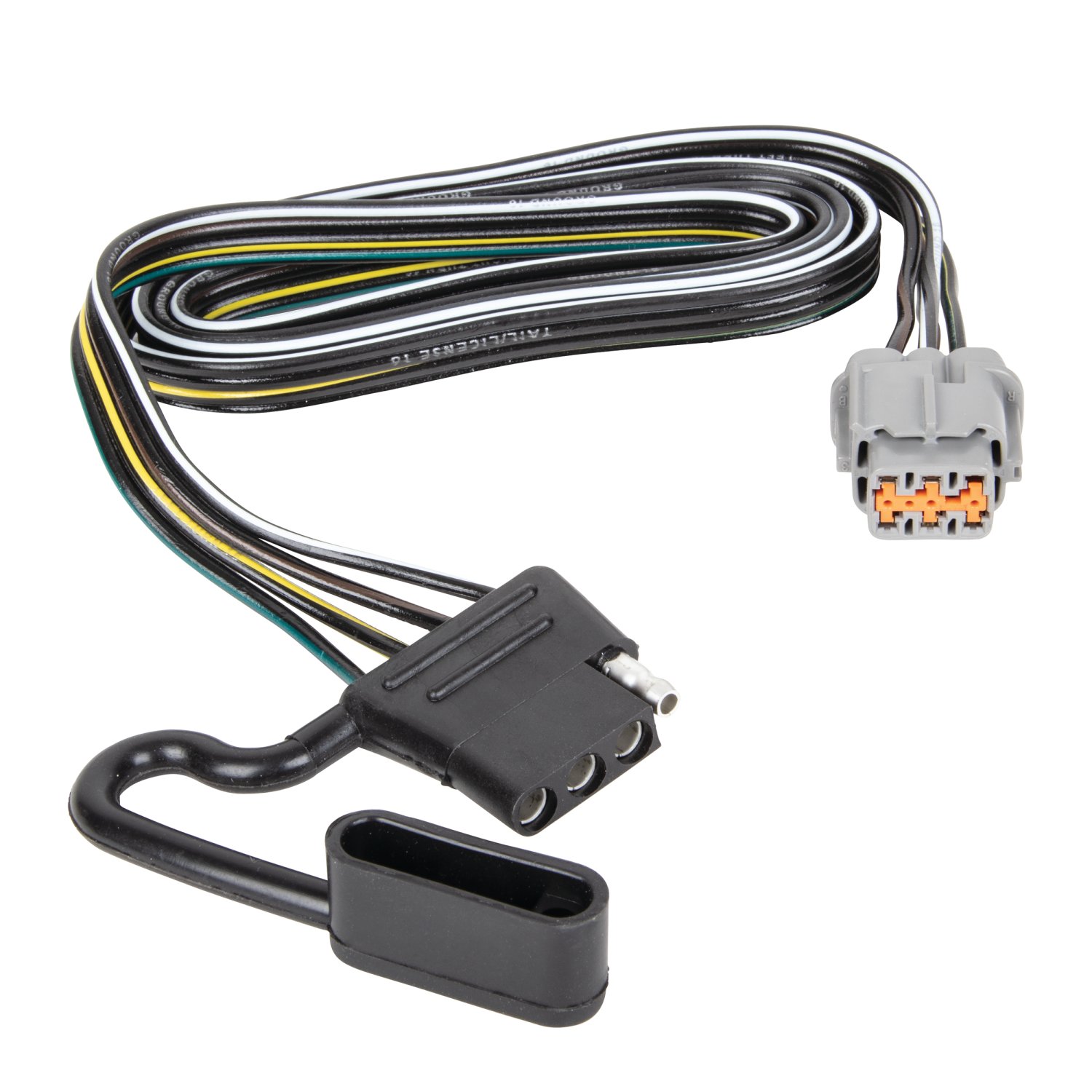 Tekonsha Tow Harness, 4-Way Flat, w/Circuit Protected ModuLite  Module TK118294 thumbnail 0