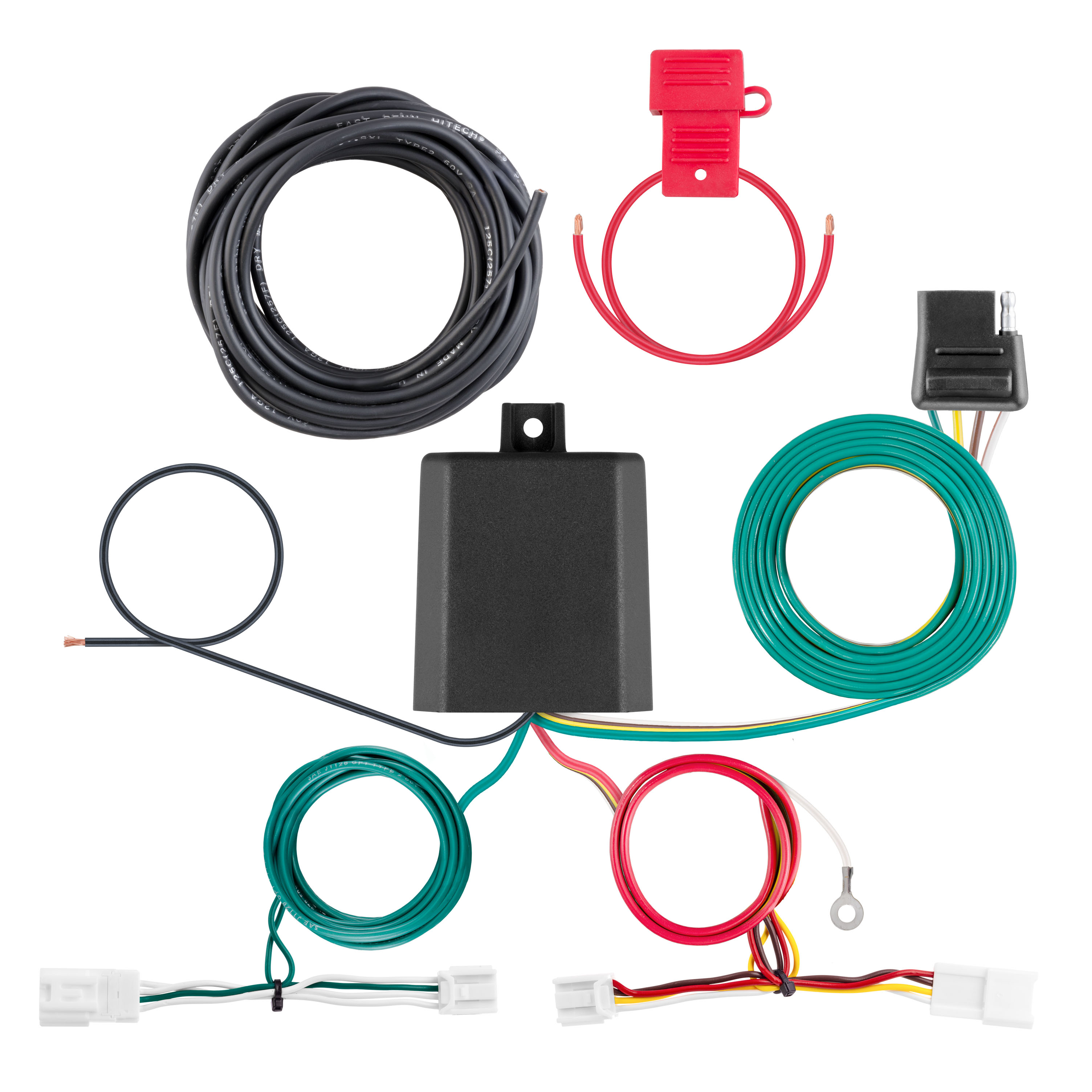 CURT 56550 Vehicle-Side Custom 4-Pin Trailer Wiring Harness, Fits Select  Subaru Solterra, Toyota BZ4X thumbnail 0