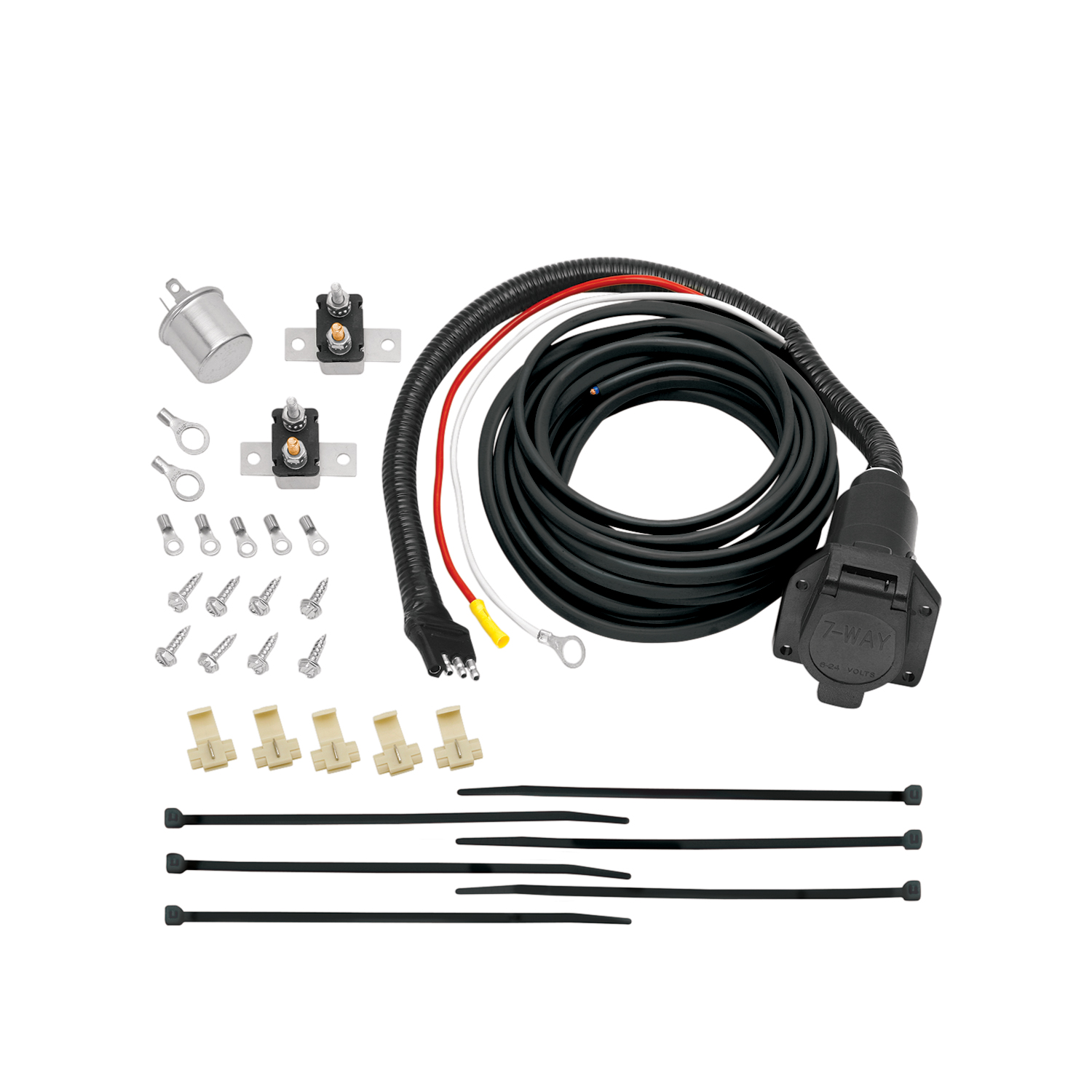 Tekonsha Brake Mate  Trailer Brake Controller Installation Kit, Vehicle End, w/ 7-Way Flat