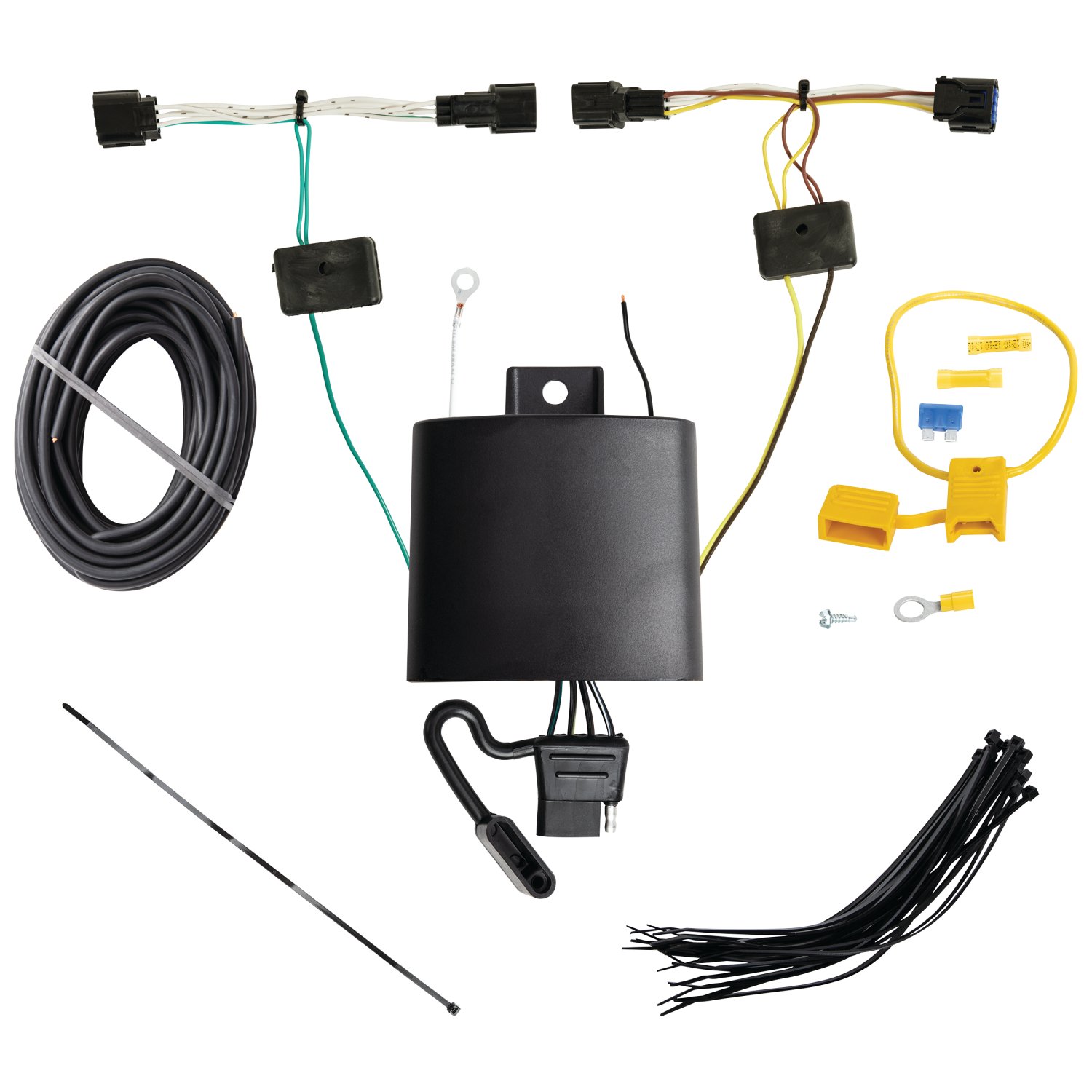 Tekonsha T-One  T-Connector Harness, 4-Way Flat, w/Circuit Protected ModuLite  HD Module TK118882 thumbnail 0