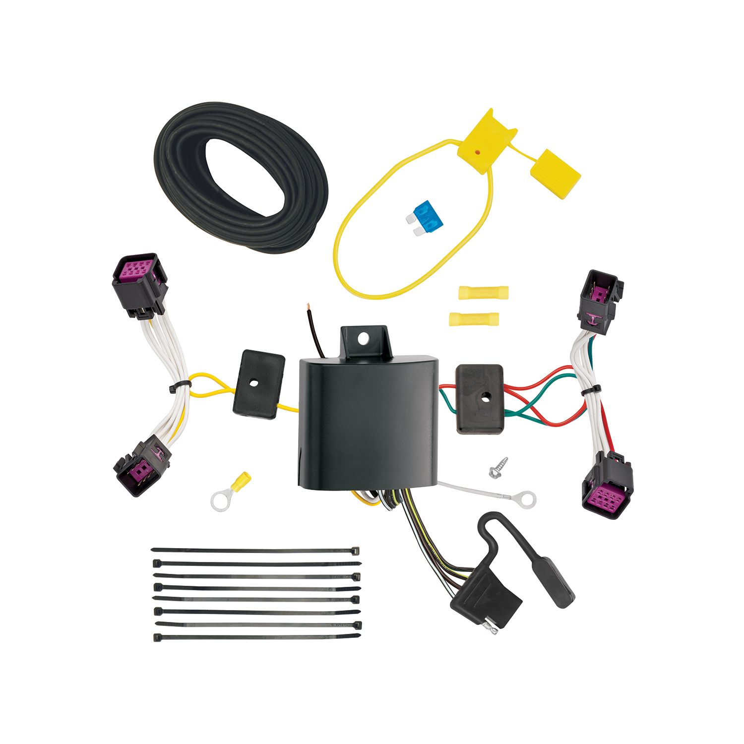 2016-2022 Chevrolet Spark Tekonsha Plug & Play T-Connector Adapter Trailer Wiring 118694 thumbnail 0