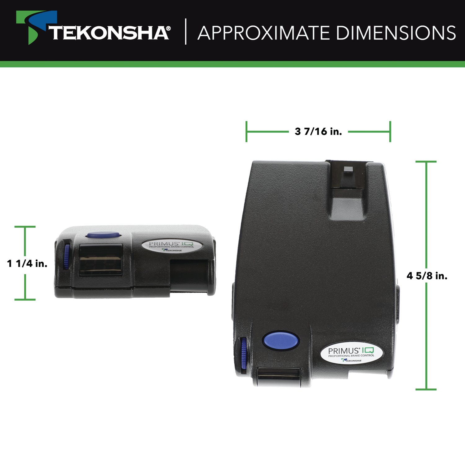 Tekonsha Primus IQ, Proportional Under-Dash 1-3 Axle Brake Controller 90160 thumbnail 2