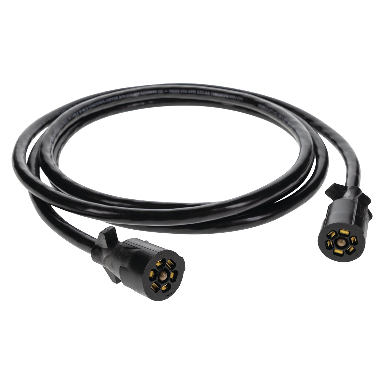 Tekonsha Wiring Connector, 7-Way Trailer End, 12 ft. Length Wire thumbnail 0