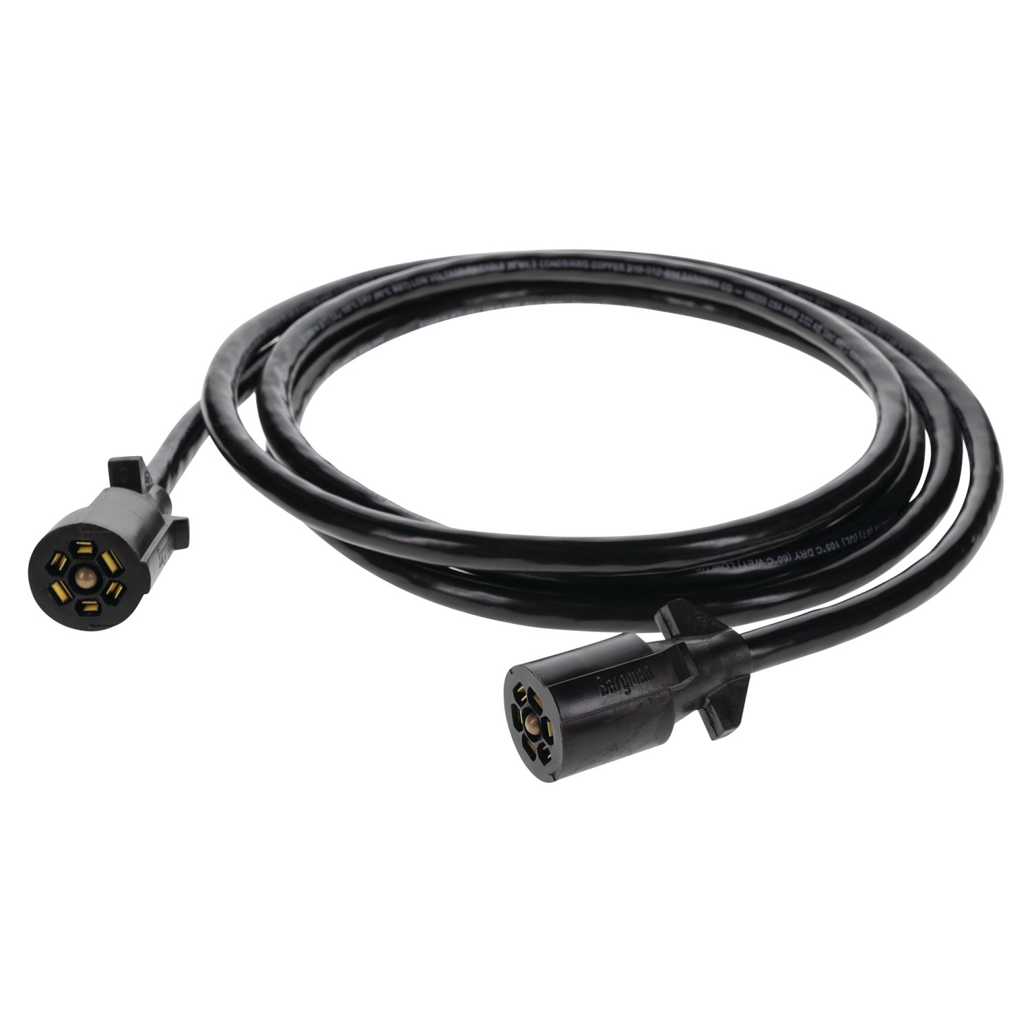 Tekonsha Wiring Connector, 7-Way Trailer End, 12 ft. Length Wire thumbnail 1