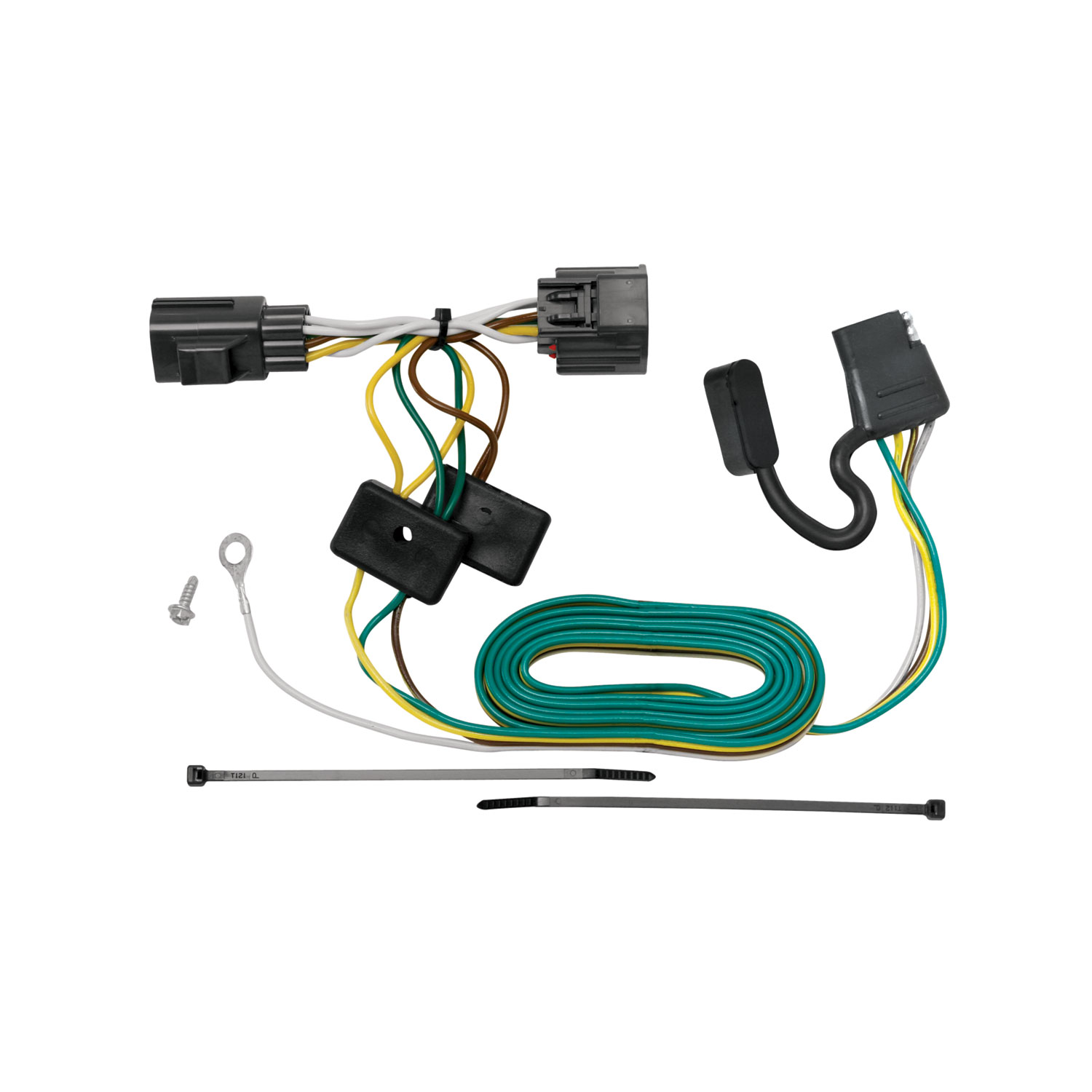 2007-2017 Jeep Wrangler, 2018-2018 Jeep Wrangler JK Tekonsha Plug & Play T-Connector Adapter Trailer Wiring 118416 thumbnail 0