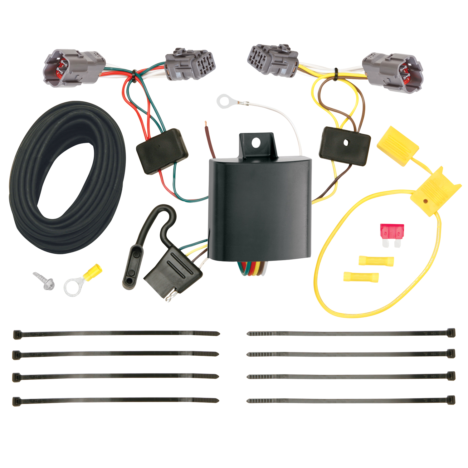 2010-2019 KIA Soul Tekonsha Plug & Play T-Connector Adapter Trailer Wiring 118637 thumbnail 0