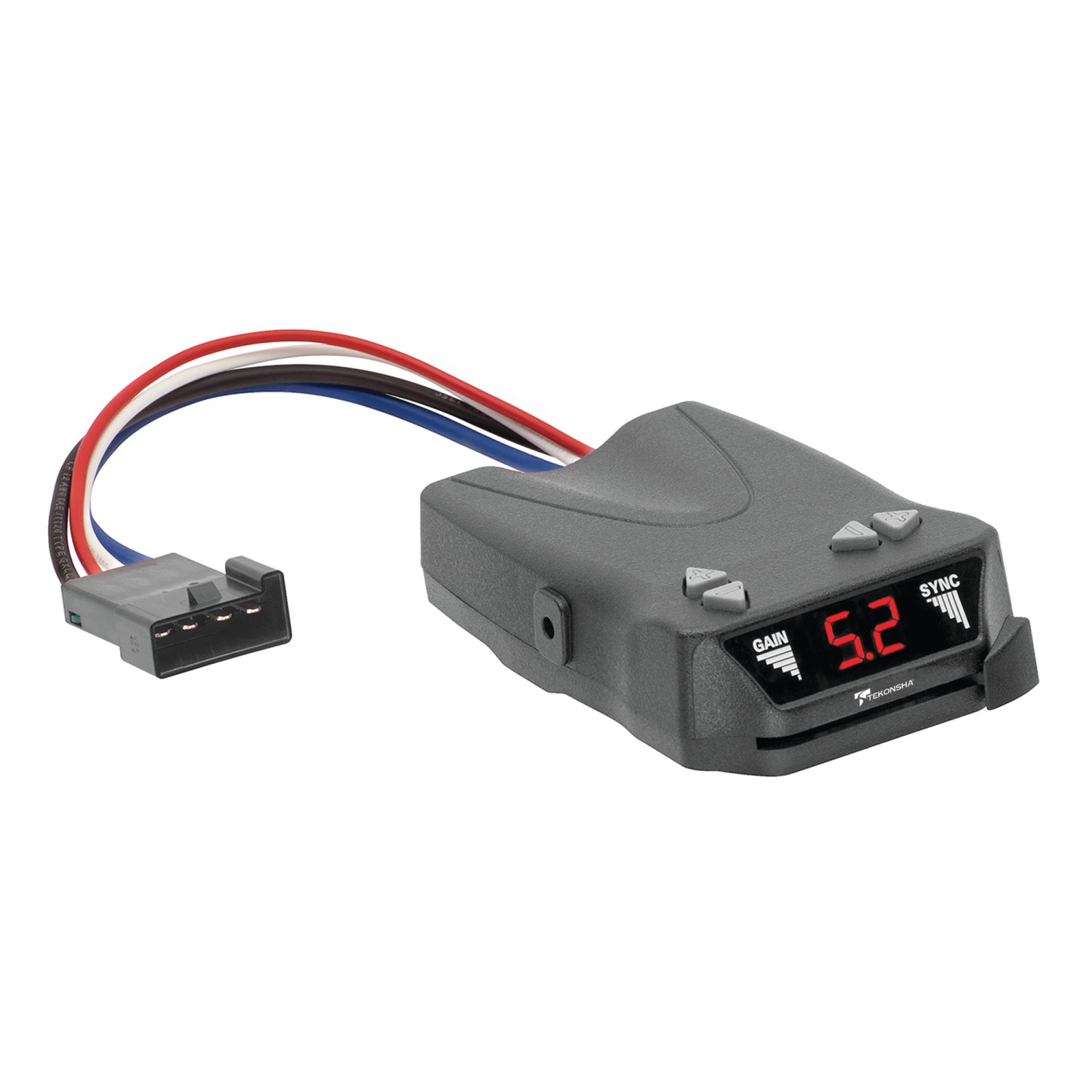Tekonsha Brakeman  IV Time-Delay Brake Controller for Trailers with 1-4 Axles, Black thumbnail 0