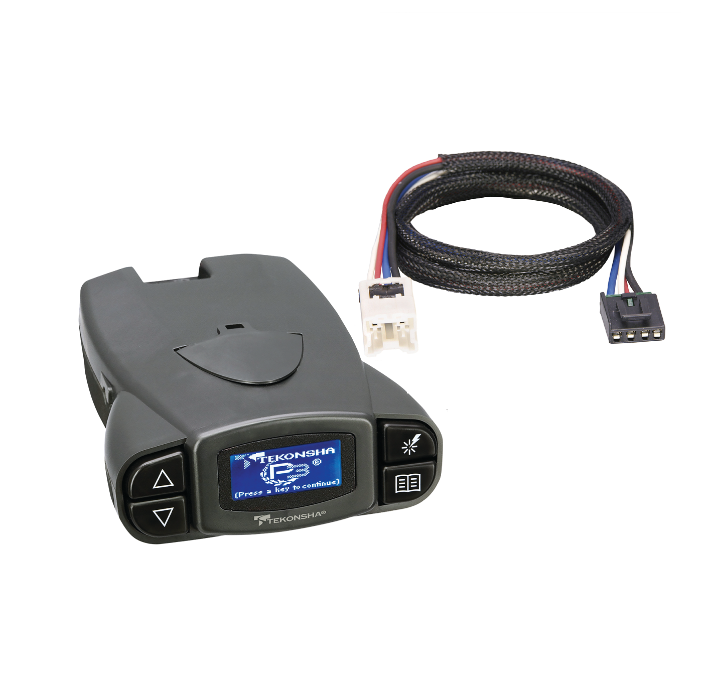 2013-2020 Infiniti QX60 3050 Tekonsha Prodigy P3 Proportional Brake Controller for Trailers with 1-4 Axles 90195 w/ Plug-N-Play Wire