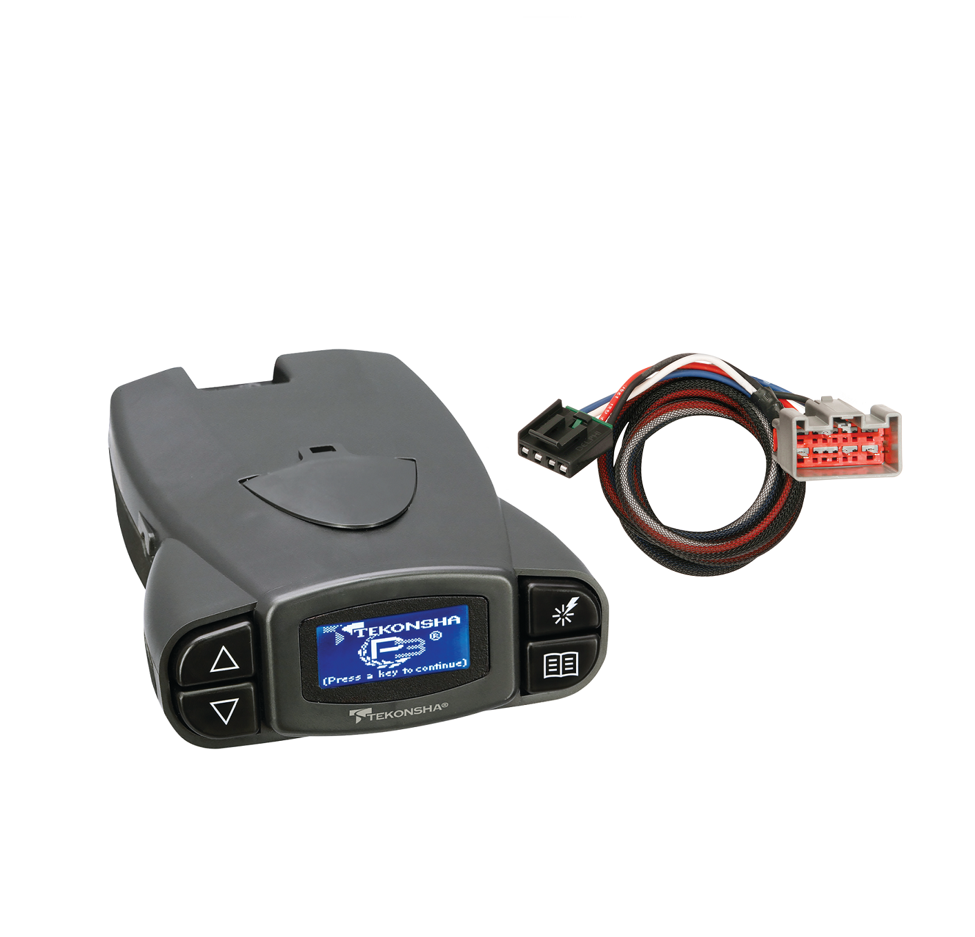 2015-2024 Lincoln Navigator 3036 Tekonsha Prodigy P3 Proportional Brake Controller for Trailers with 1-4 Axles 90195 w/ Plug-N-Play Wire