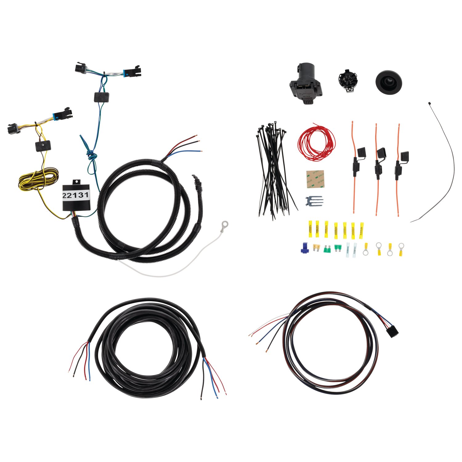 Tekonsha Tow Harness, 7-Way Complete Kit TK22131 thumbnail 0