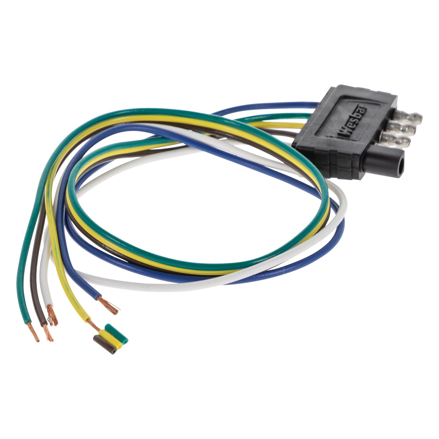 Wesbar Wiring Connector, 5-Way Trailer End, 18 in. Length Wire thumbnail 0