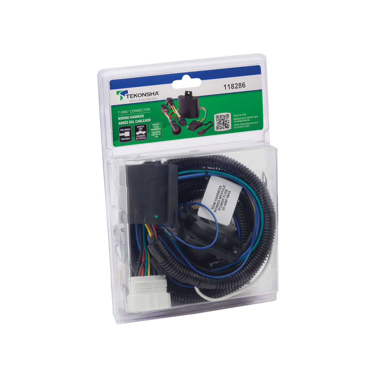 Tekonsha Tow Harness, 7-Way TK118286 thumbnail 1