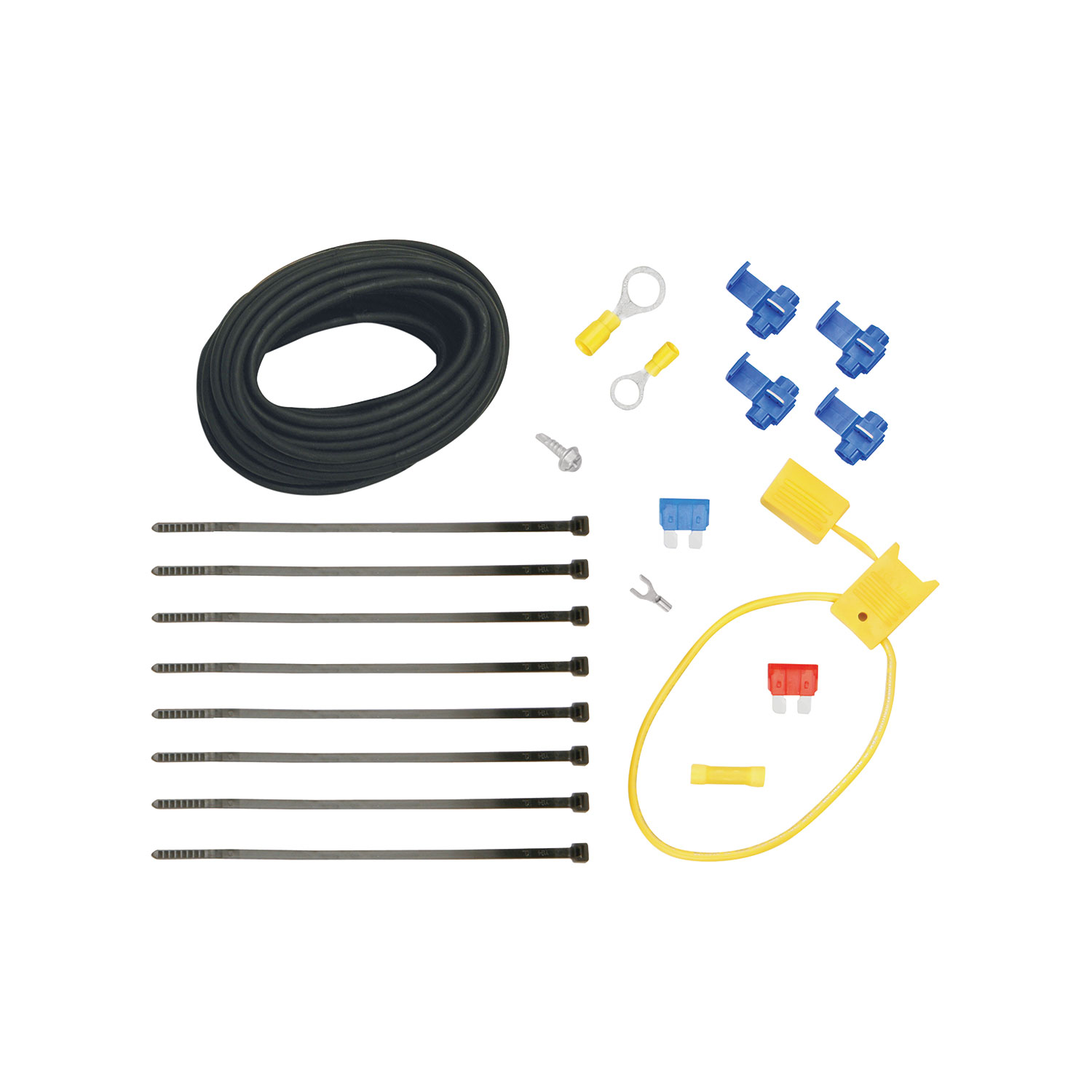Tekonsha Wiring Kit for Installing #119146, #119147, #119176, #119177, #119179, #119180, #119190, #119192 ModuLite  Power Modules, Includes 20 ft. Undercar Wire, Fuse w/Holder and Attaching Terminals TK118151 thumbnail 0