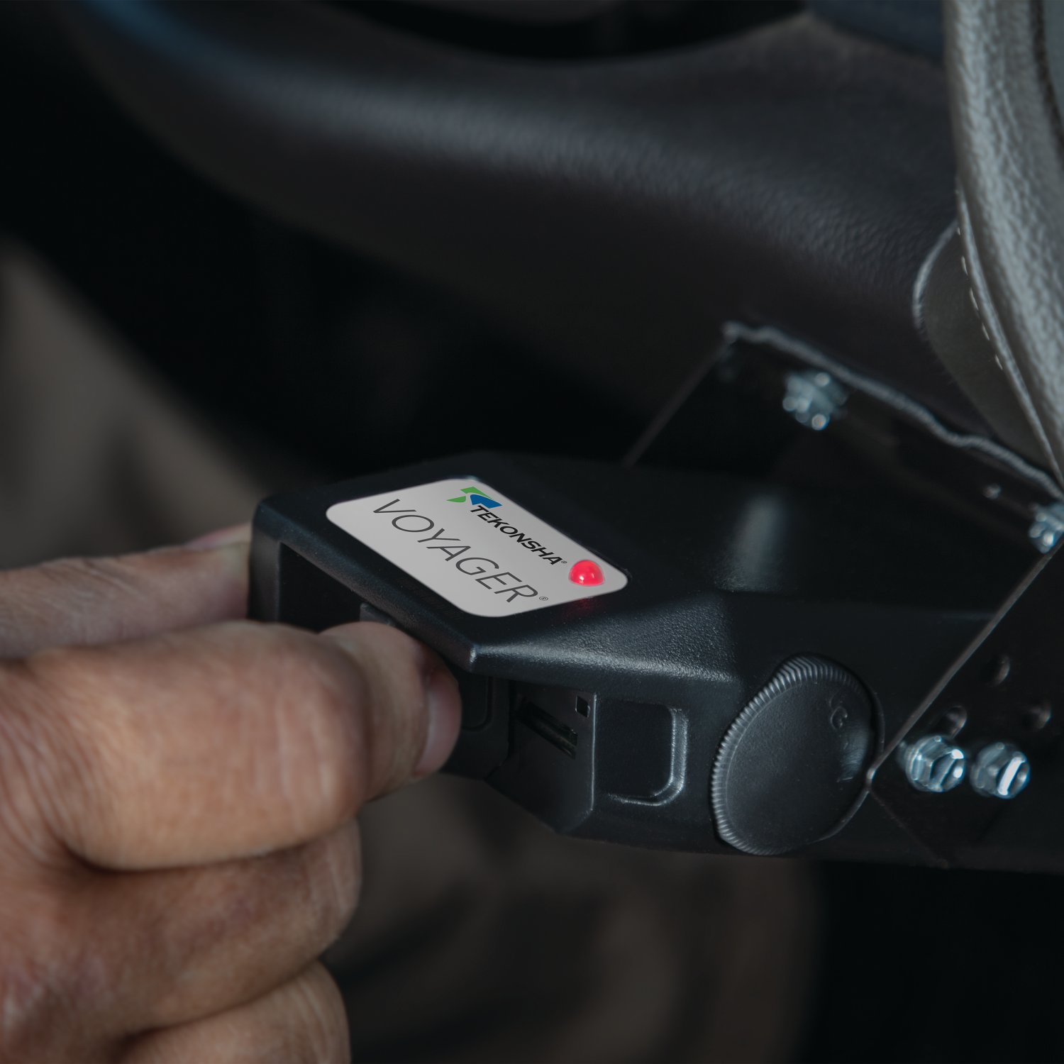 Tekonsha Voyager  Proportional Brake Controller for Trailers with 1-4 Axles, Black thumbnail 8