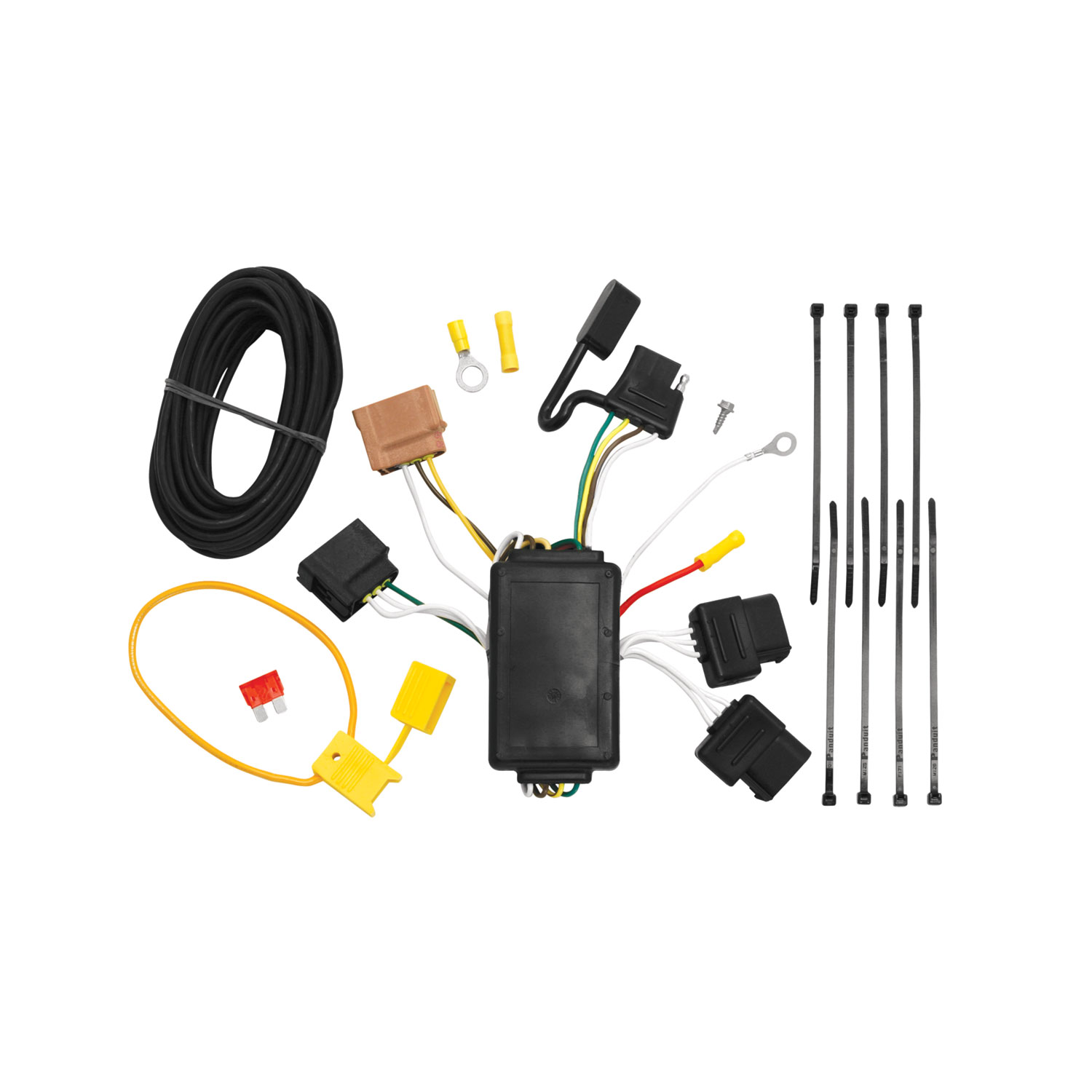 2006-2009 Ford Fusion, 2010-2012 Ford Fusion, 2011-2013 Ford Fiesta Tekonsha Plug & Play T-Connector Adapter Trailer Wiring 118422 thumbnail 0