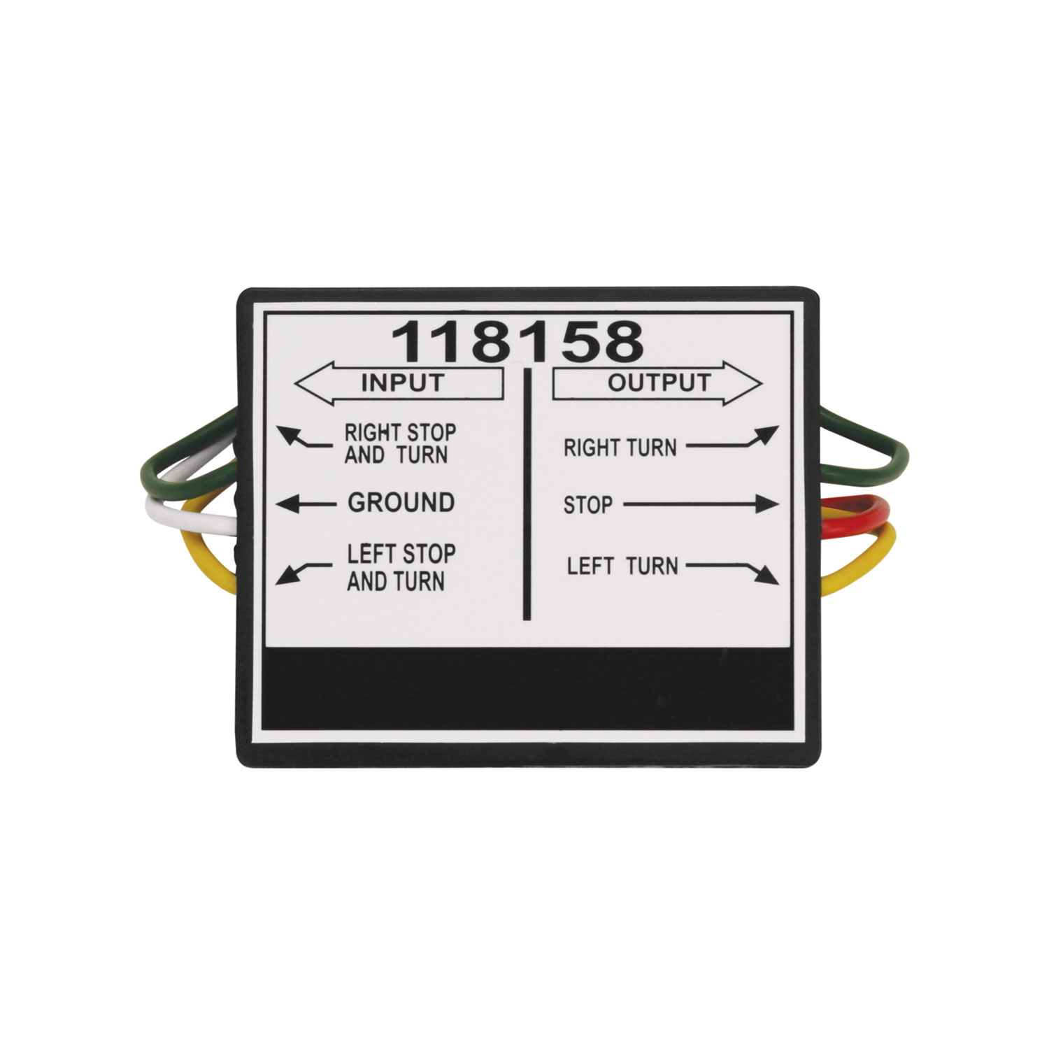 Tekonsha Taillight Converter for Connecting Tow Vehicles w/2 Wire Systems to Towed Vehicles w/3 Wire Systems thumbnail 0