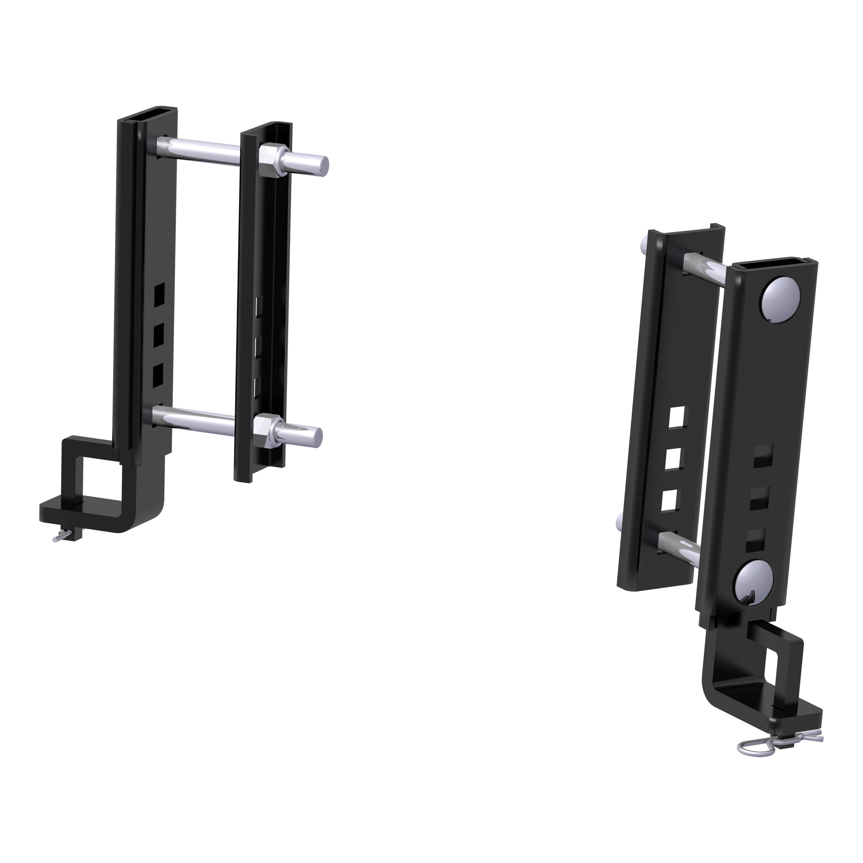 CURT Replacement TruTrack 6" Adjustable Support Brackets (2-Pack) Trailer Hitch thumbnail 0