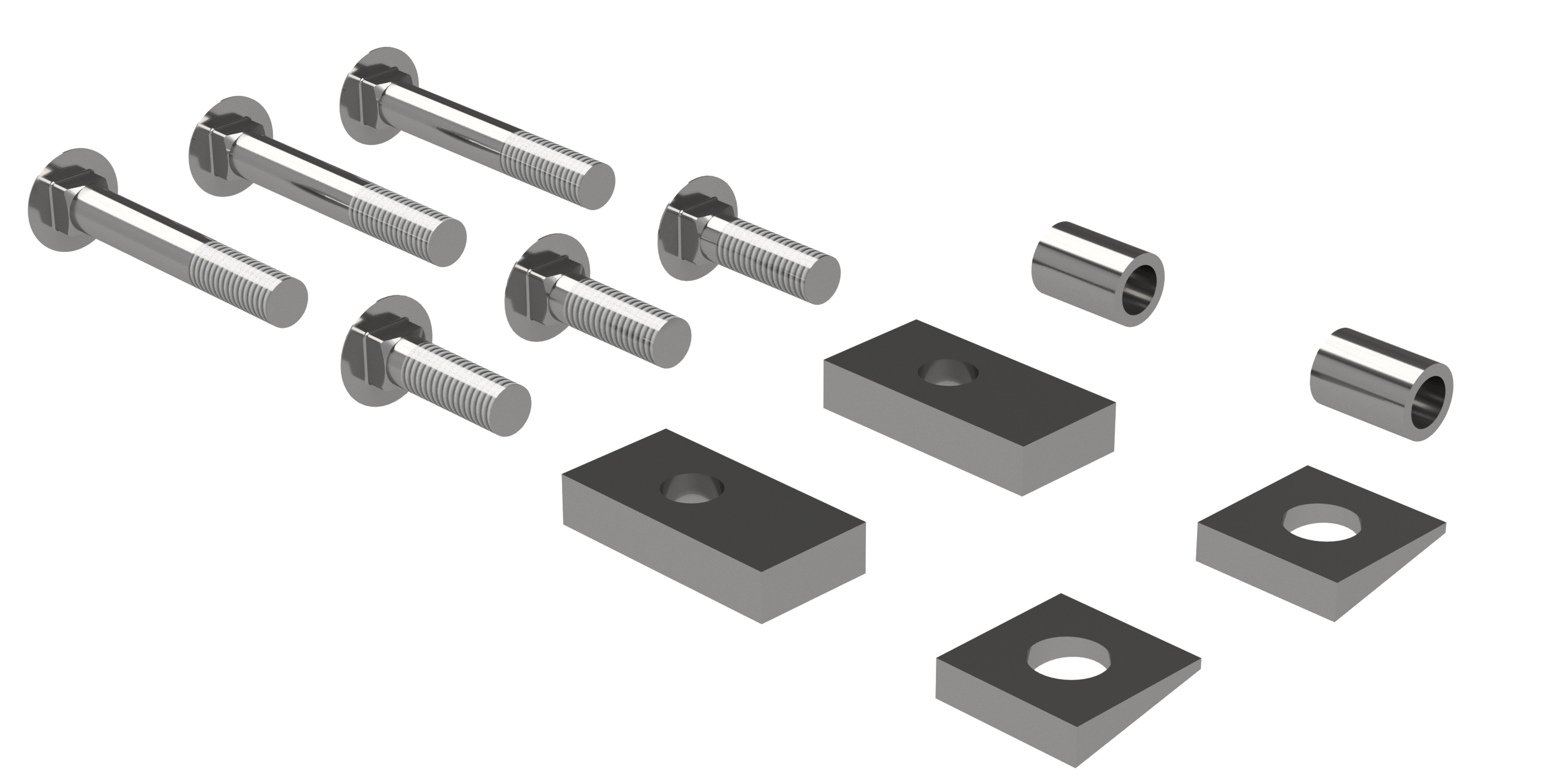 2007-2021 Toyota Tundra Spacer Kit B&W Custom Installation Kit For Universal Mounting Rails For Some Toyota Trucks RVR3204 thumbnail 0