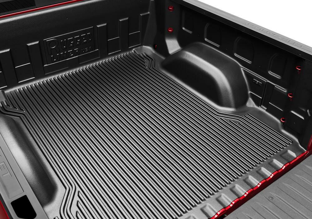 07-21 Tundra 5'6" Bed - Rugged Liner Under Rail Bedliner w/out Deck Rail System TUN55U07 thumbnail 3