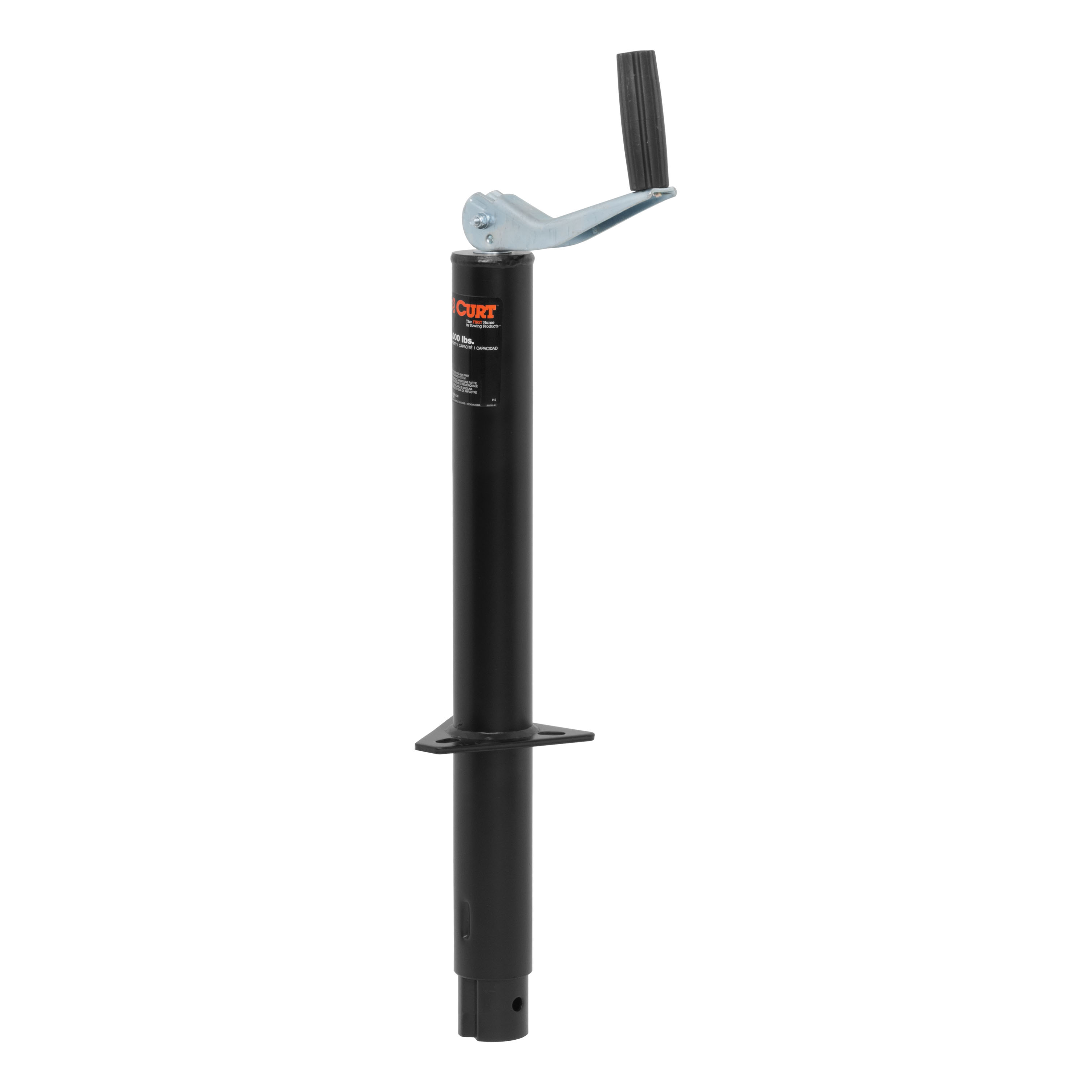 CURT A-Frame Jack with Top Handle (2,000 lbs, 15" Travel) Trailer Jack thumbnail 0