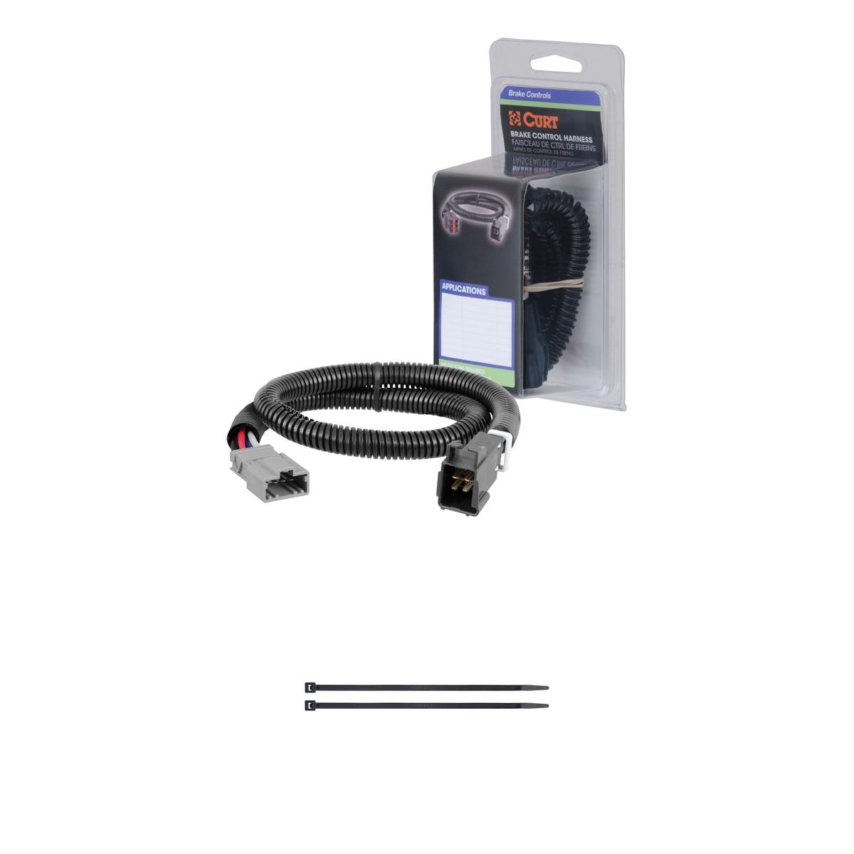 CURT Brake Controller Harness, Select Honda Passport, Pilot, Ridgeline (Packaged) Trailer Brake Control Harness thumbnail 0