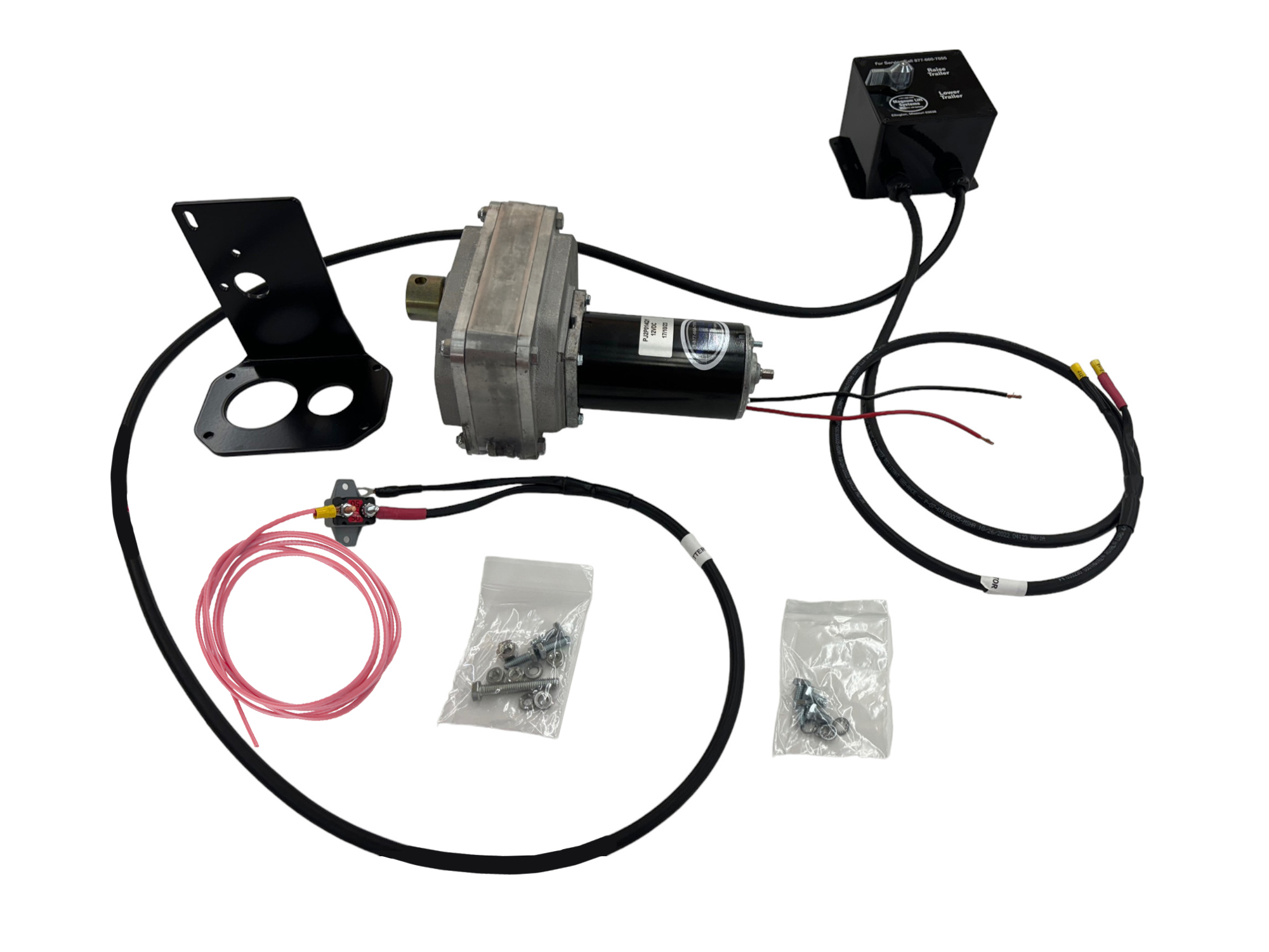 Electric Powered Drive Jack Motor For Single Speed Bulldog & Holland Jacks- Magnum Lift thumbnail 0