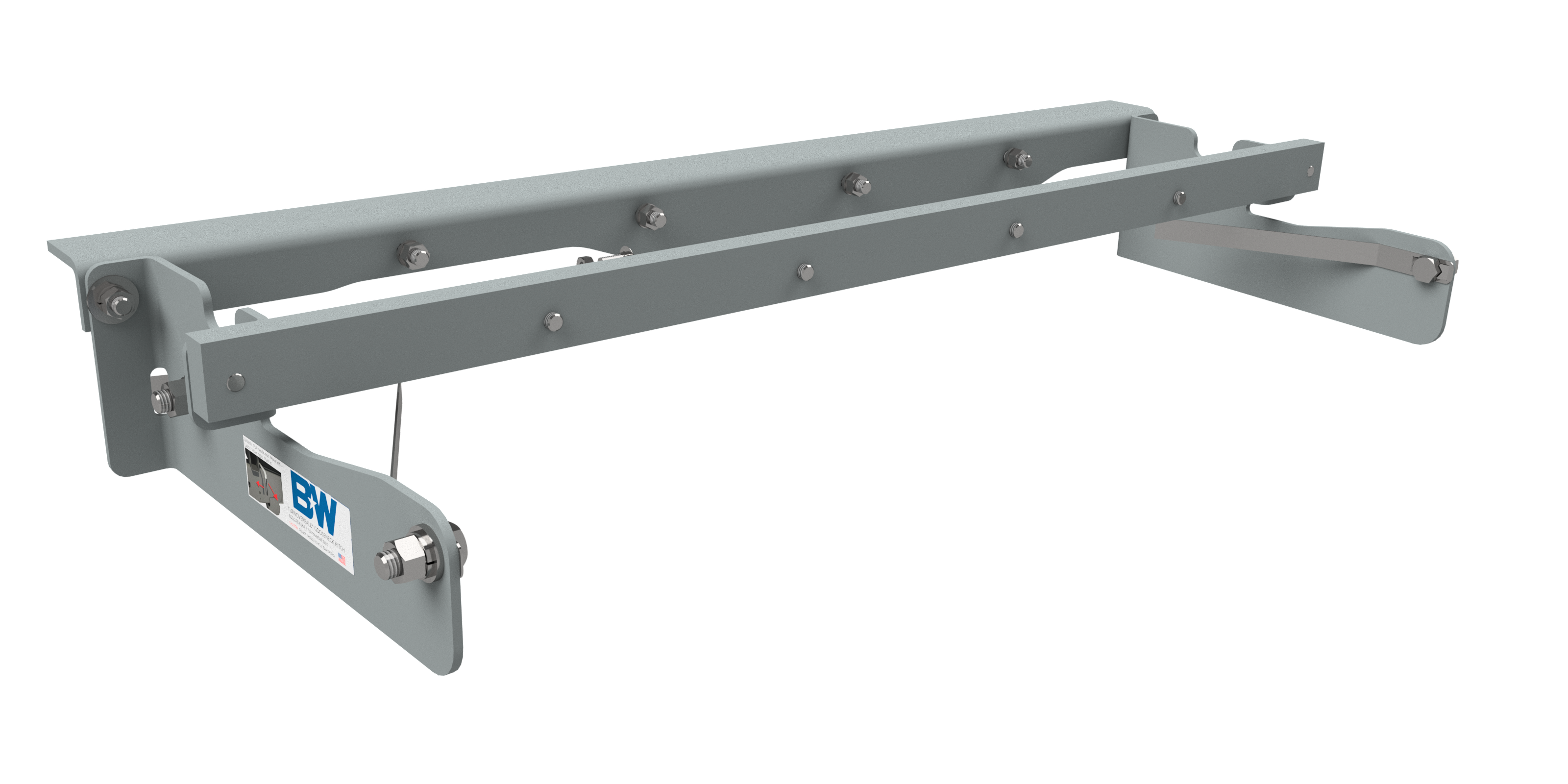 2011-2015 Chevrolet & GMC 2500 & 3500 Trucks B&W Turnoverball Mounting Kit GNRM1012 thumbnail 0