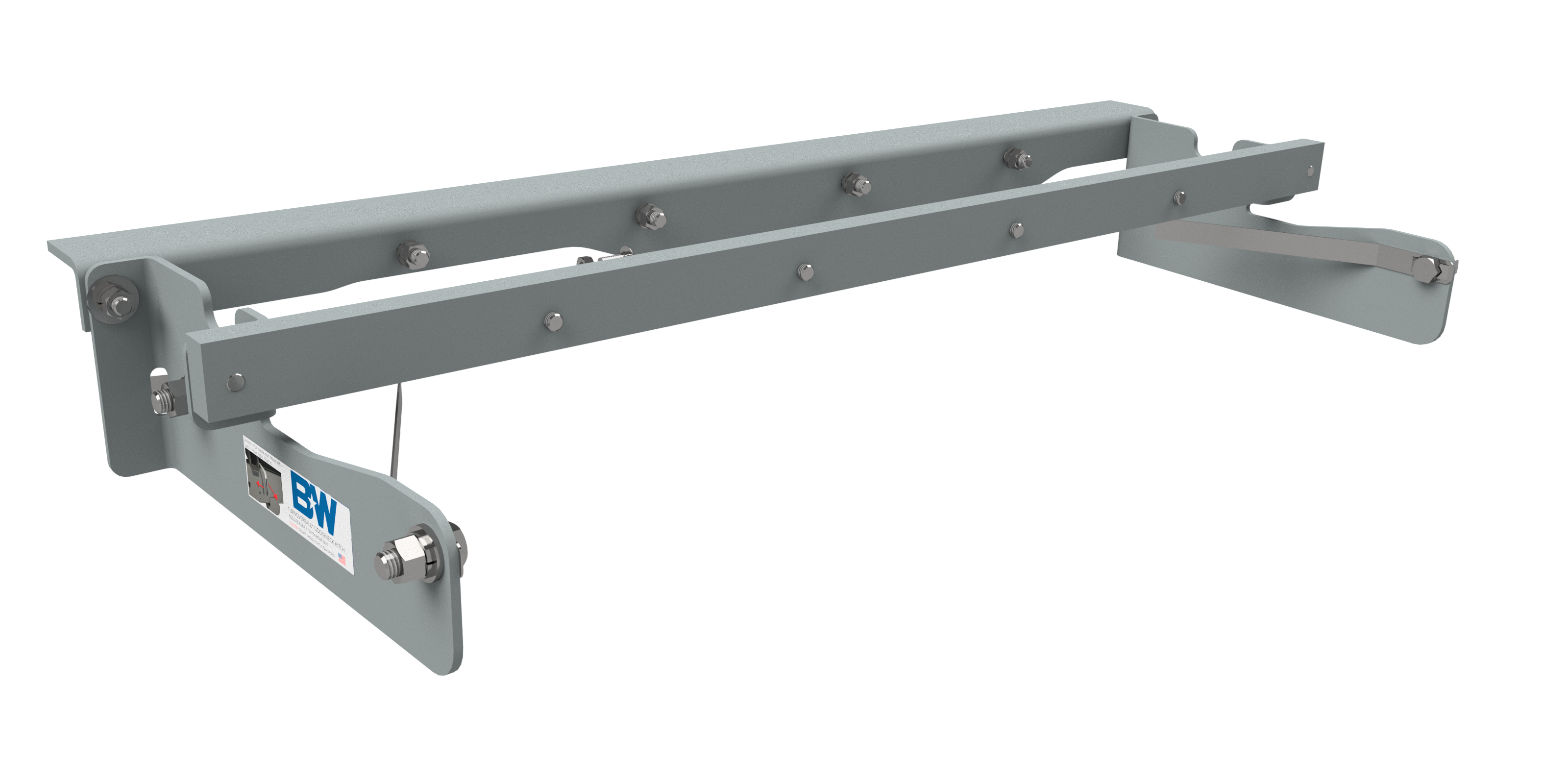 2011-2015 Chevrolet & GMC 2500 & 3500 Trucks B&W Turnoverball Mounting Kit GNRM1012 thumbnail 0