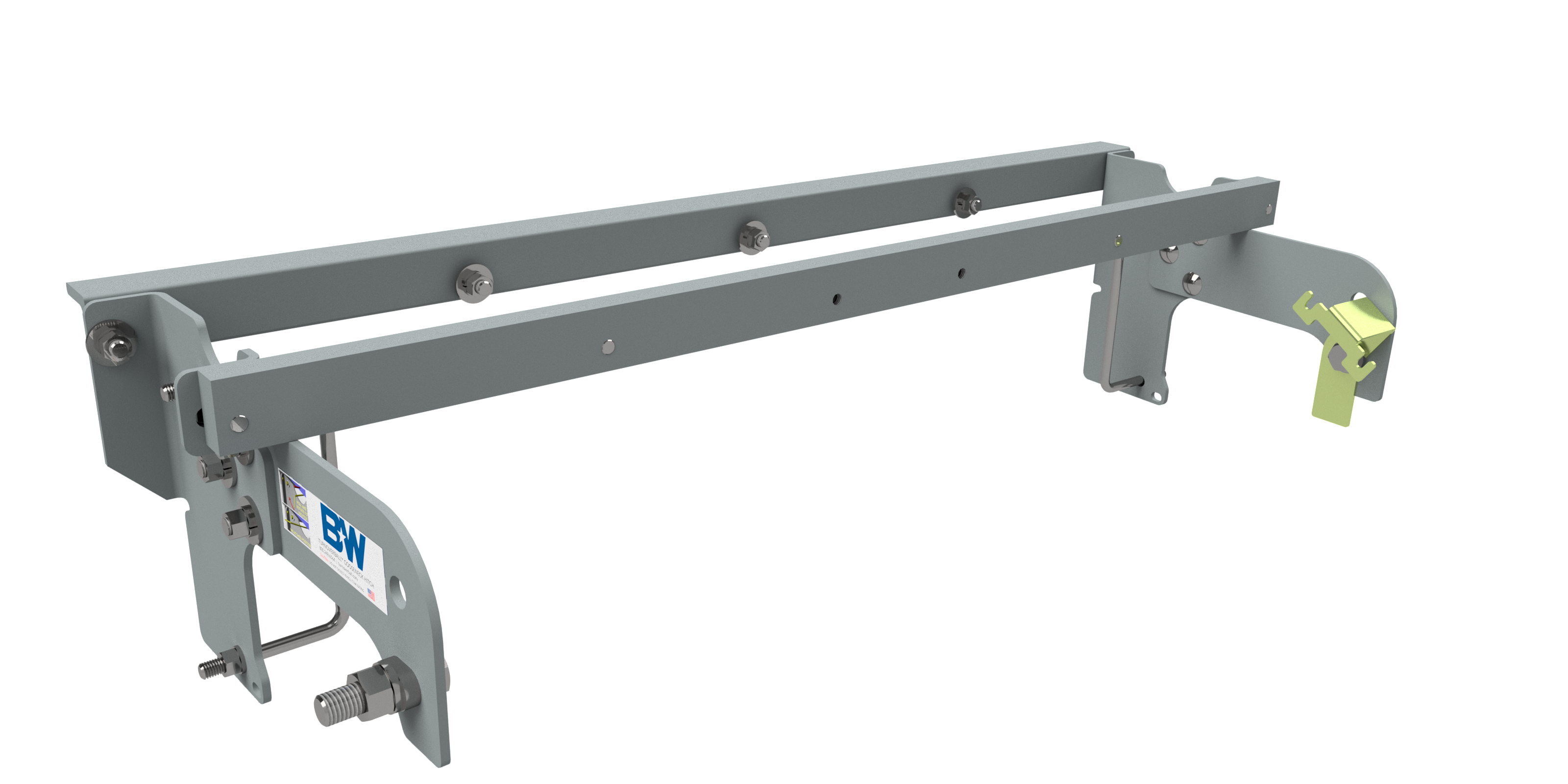 B&W Trailer Hitches Turnoverball Mounting Kit Gooseneck Trailer Hitch Mount Kit BQVLGNRM1067 thumbnail 0