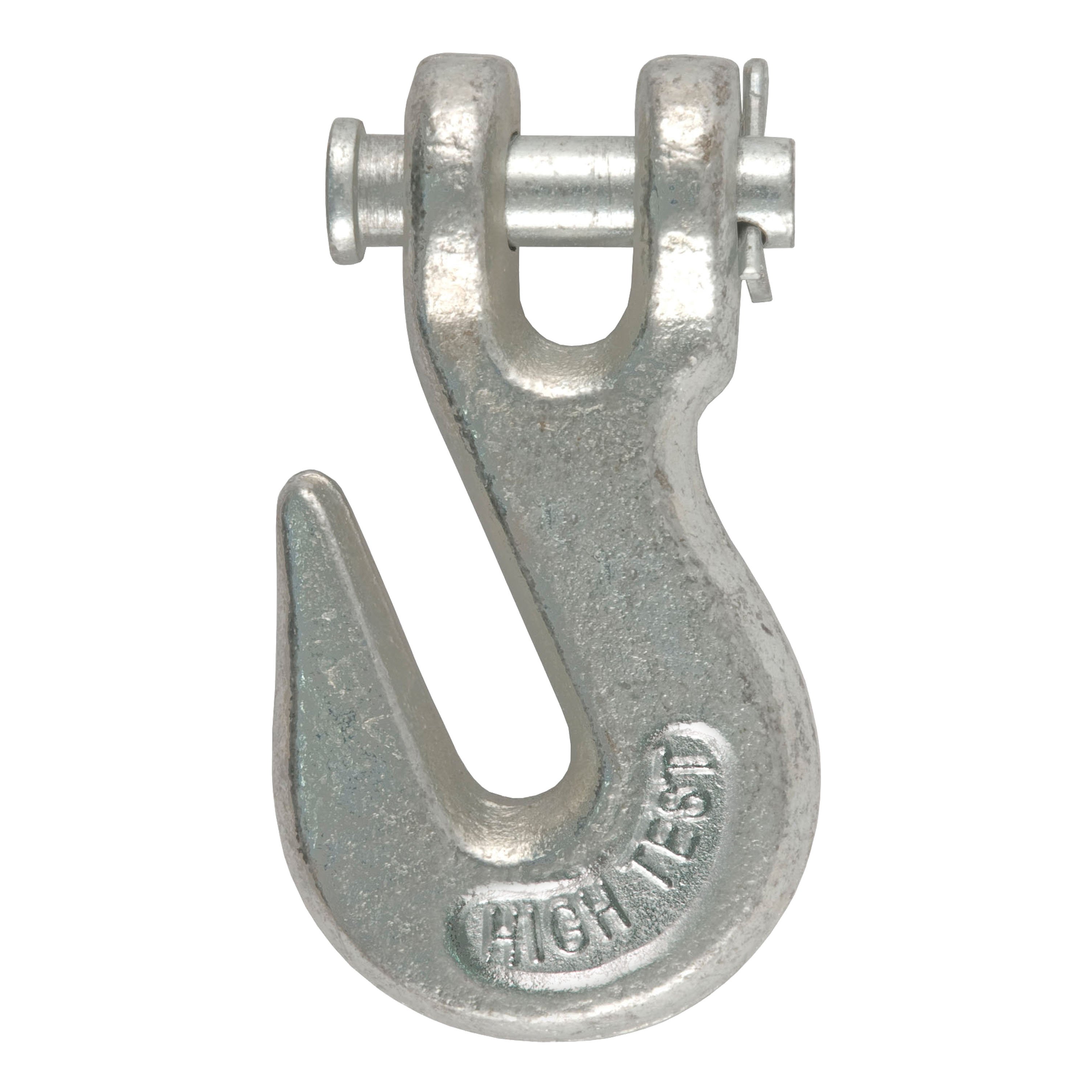 CURT 81330 1/4-Inch Forged Steel Clevis Grab Hook, 3,150 lbs. Work Load, 3/8-In Pin thumbnail 0
