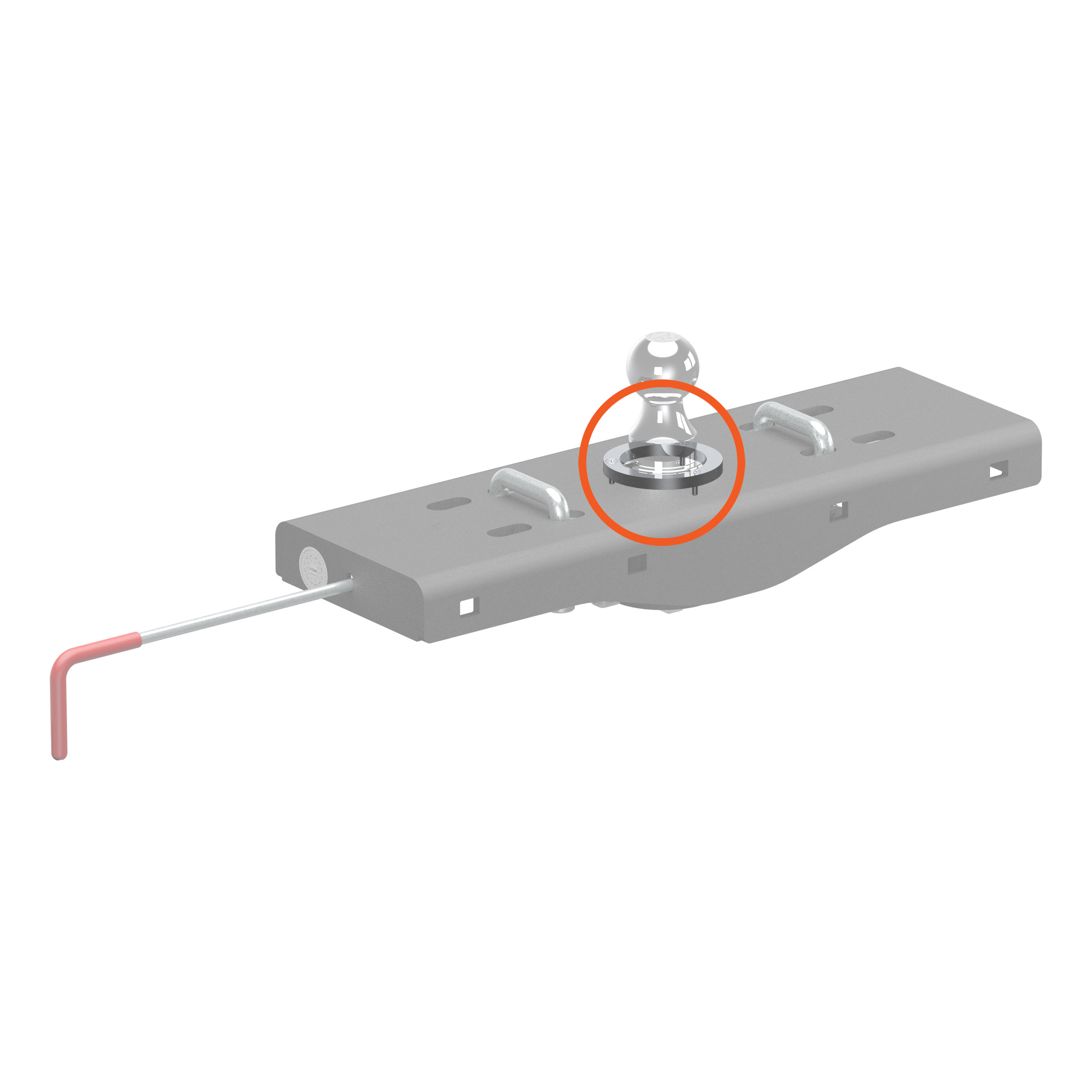 CURT 19256 Replacement Double Lock & EZr Gooseneck Trim Ring thumbnail 1