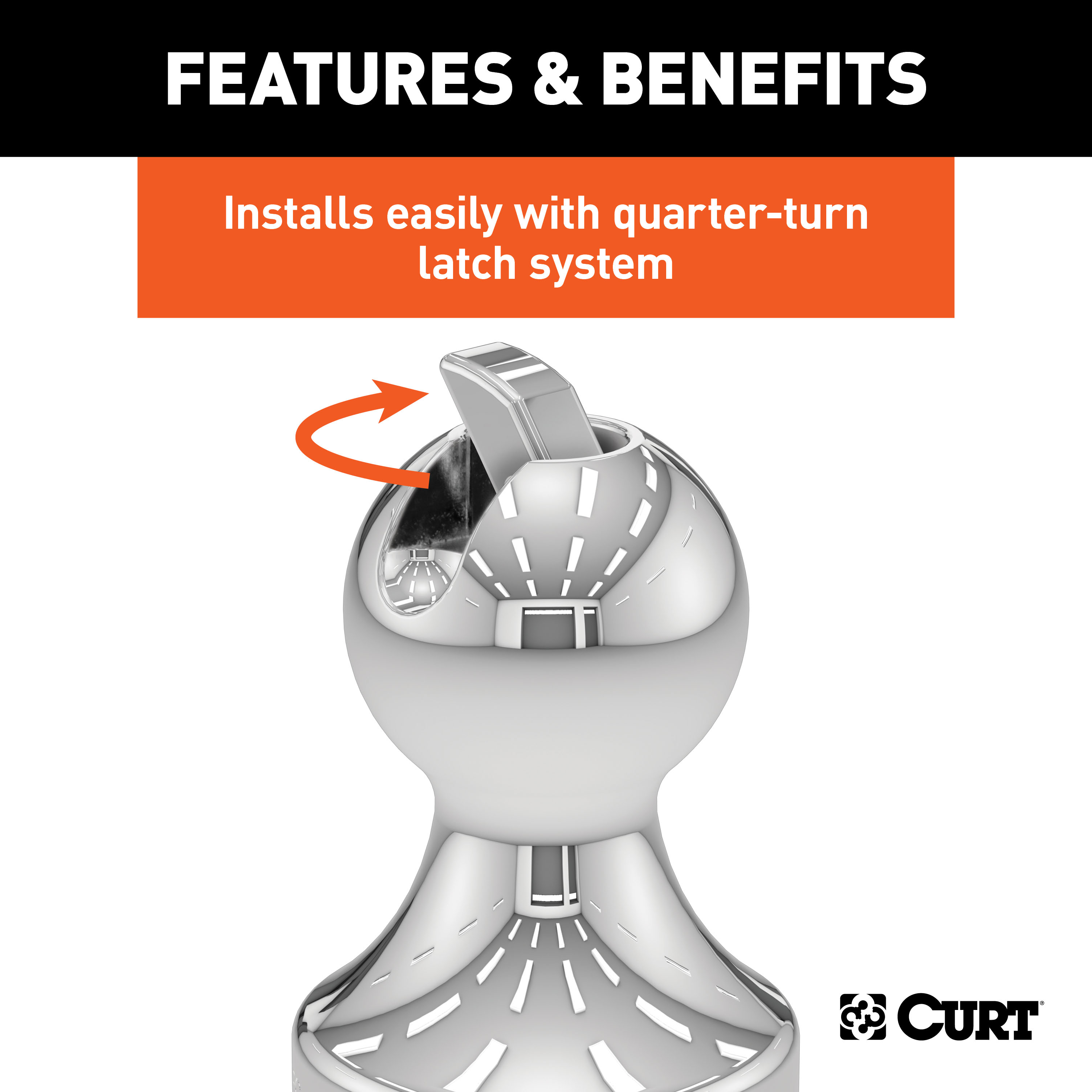 CURT 60618 OEM Puck System Gooseneck Hitch Kit, 30K, 2-5/16-In Ball, Fits Select Ram 2500, 3500 thumbnail 9