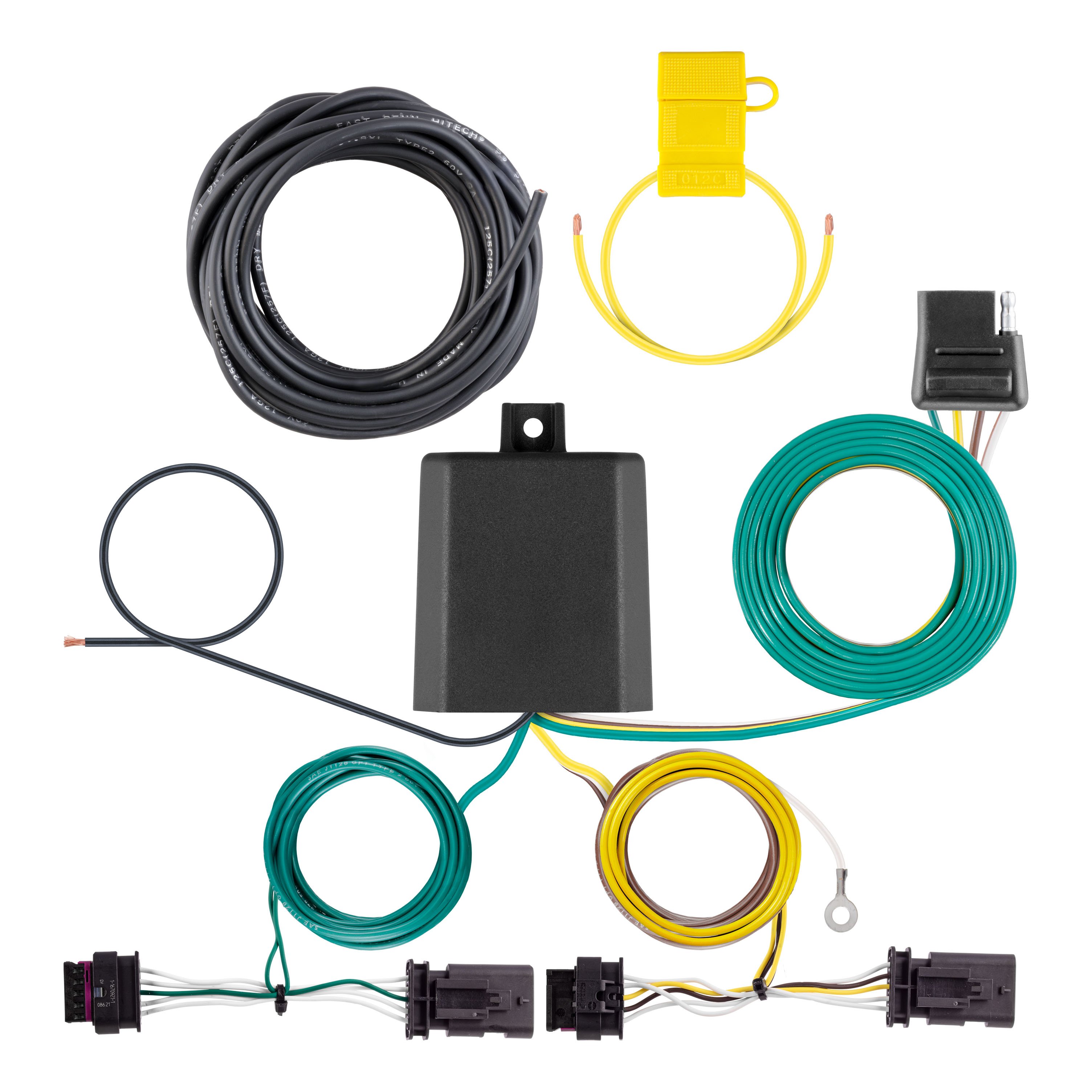 CURT 56549 Vehicle-Side Custom 4-Pin Trailer Wiring Harness, Fits Select Tesla Model 3 thumbnail 0