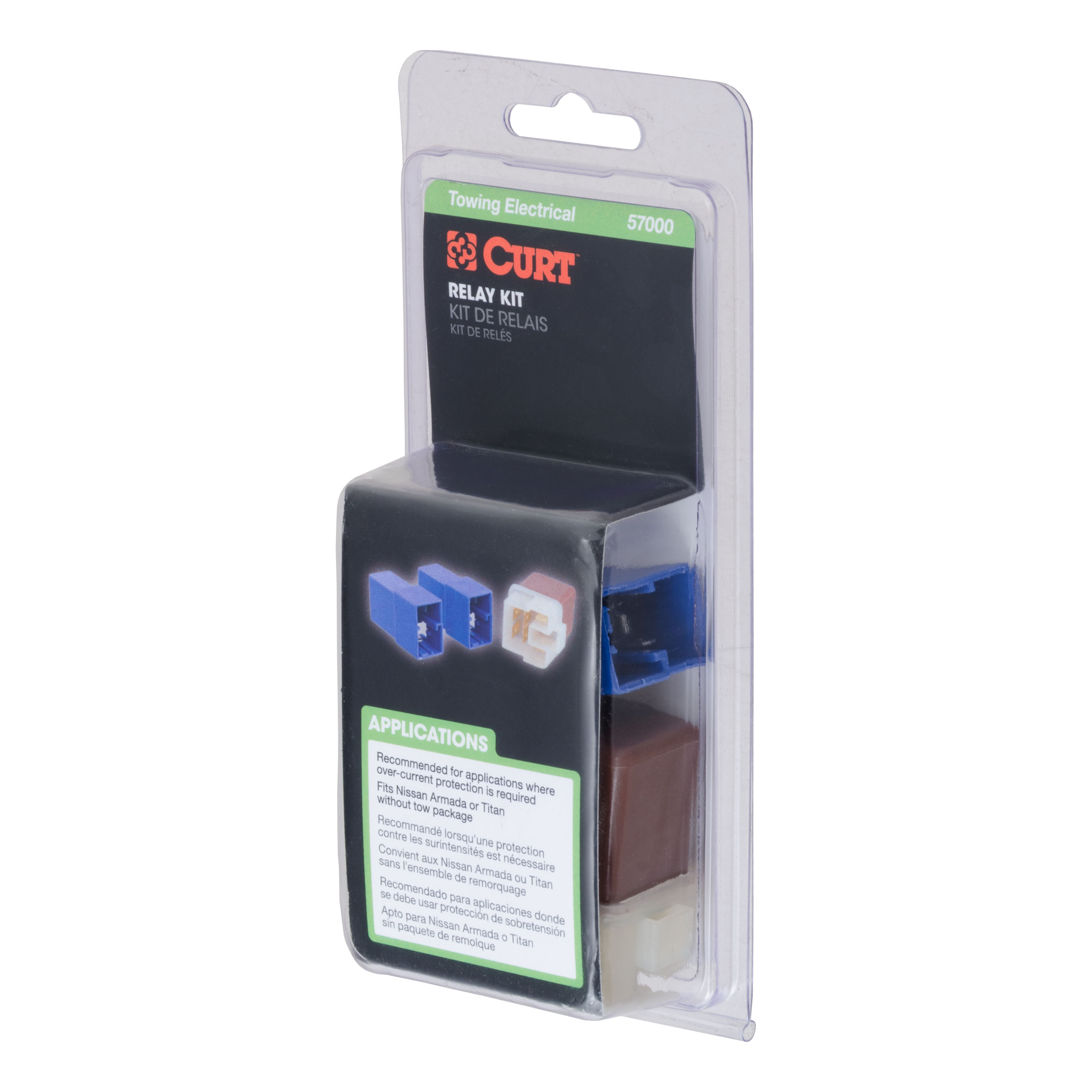 CURT 57000 Relay Kit for Nissan Armada, Titan thumbnail 2