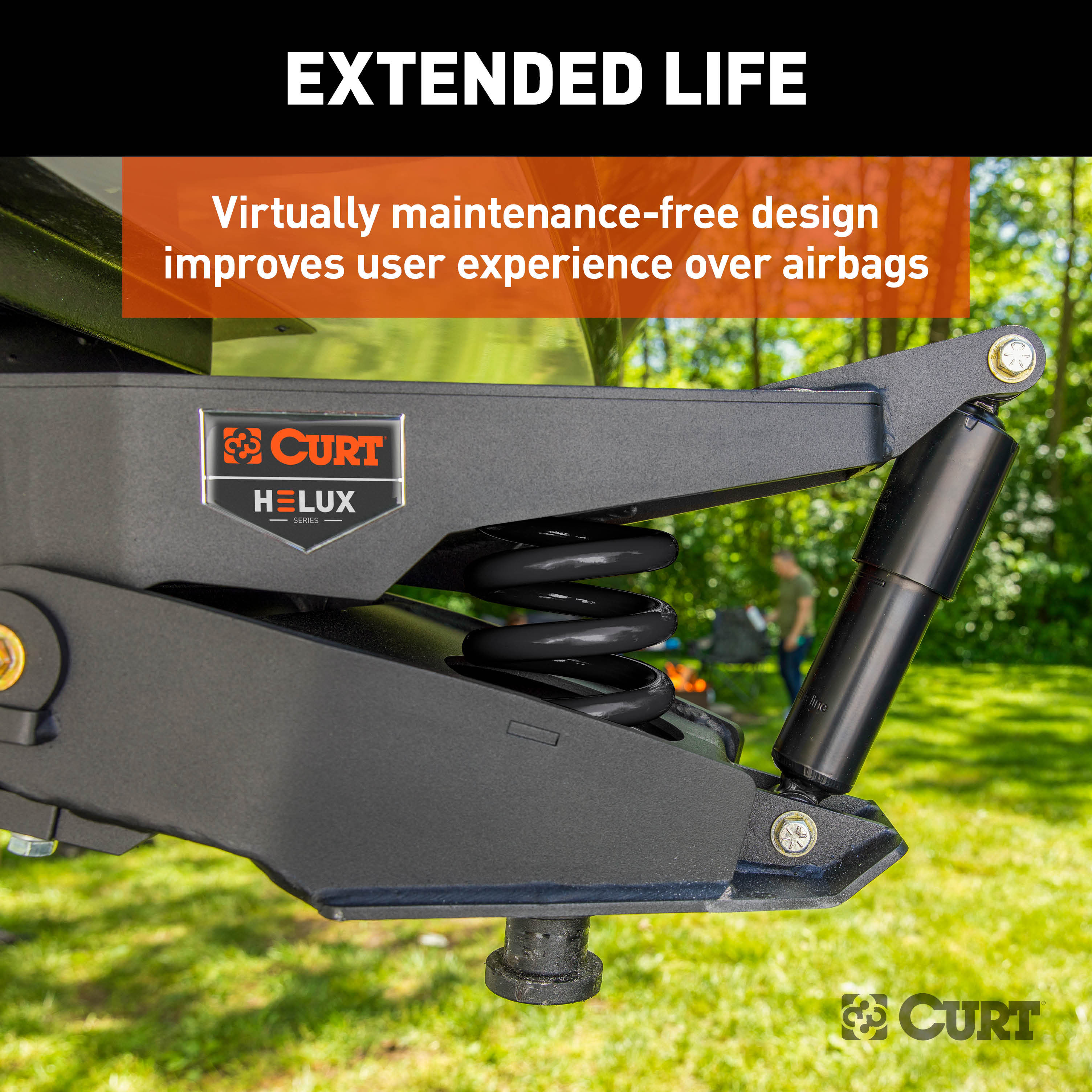 CURT 2024122233 Helux Coil-Spring 5th Wheel Pin Box, 4,000 lbs. Pin Weight, 24,000 lbs. Weight Capacity thumbnail 7