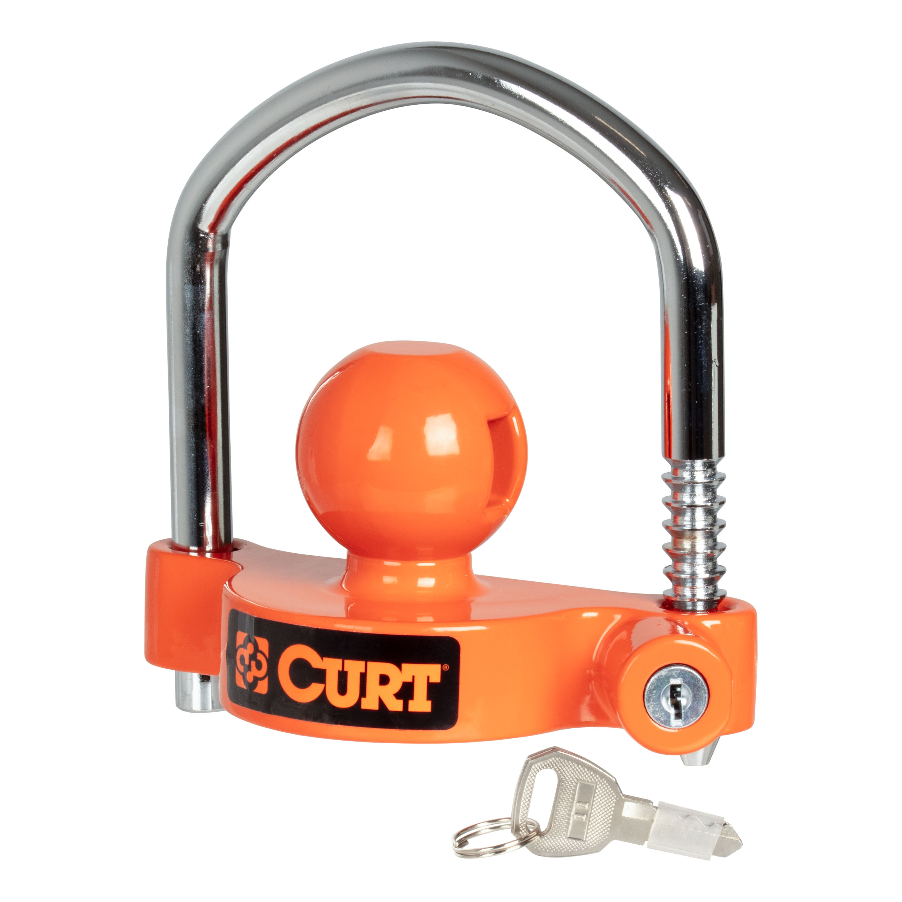 CURT Universal Trailer Coupler Lock, Keyed Alike 23090-KA thumbnail 0