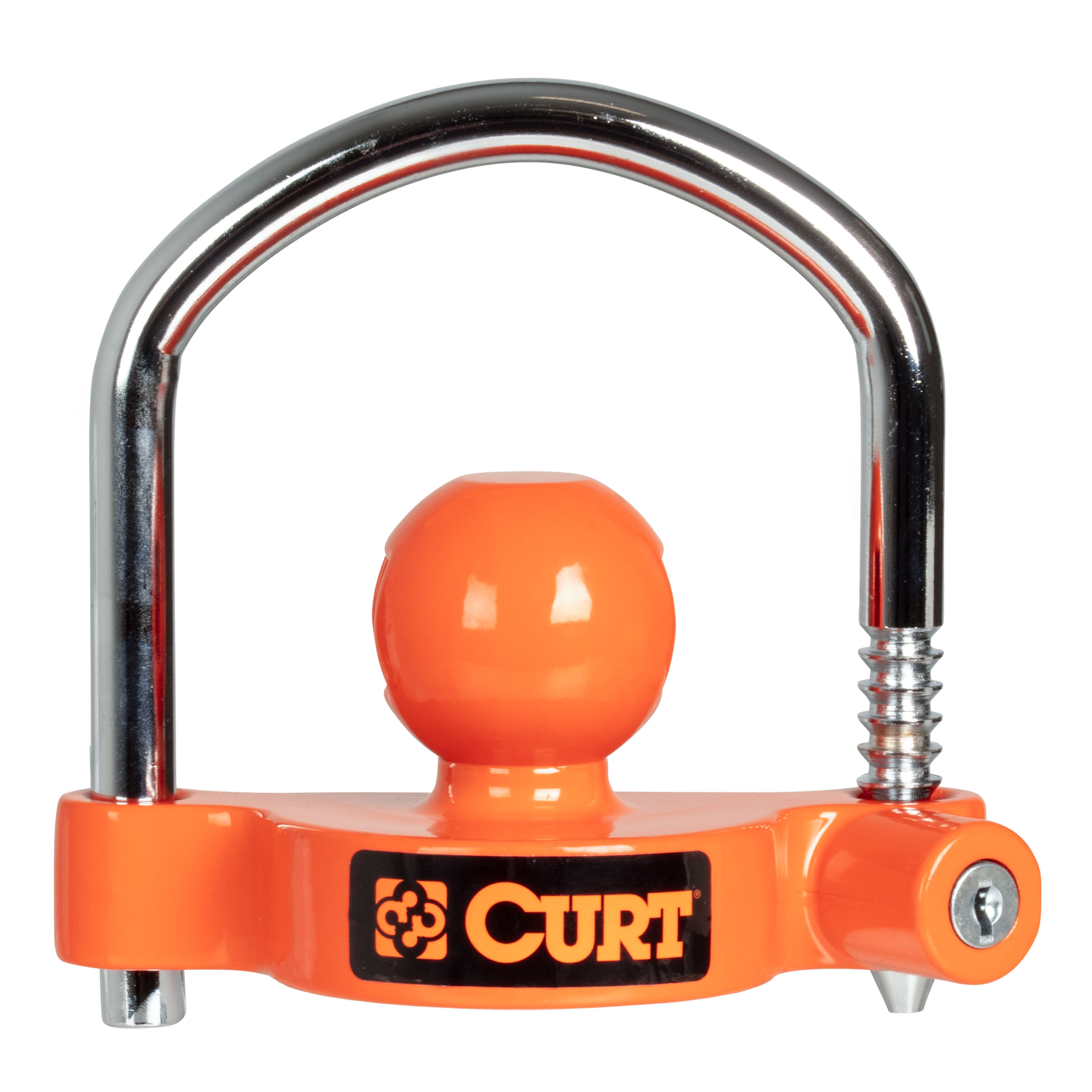 CURT Universal Trailer Coupler Lock, Keyed Alike 23090-KA thumbnail 1
