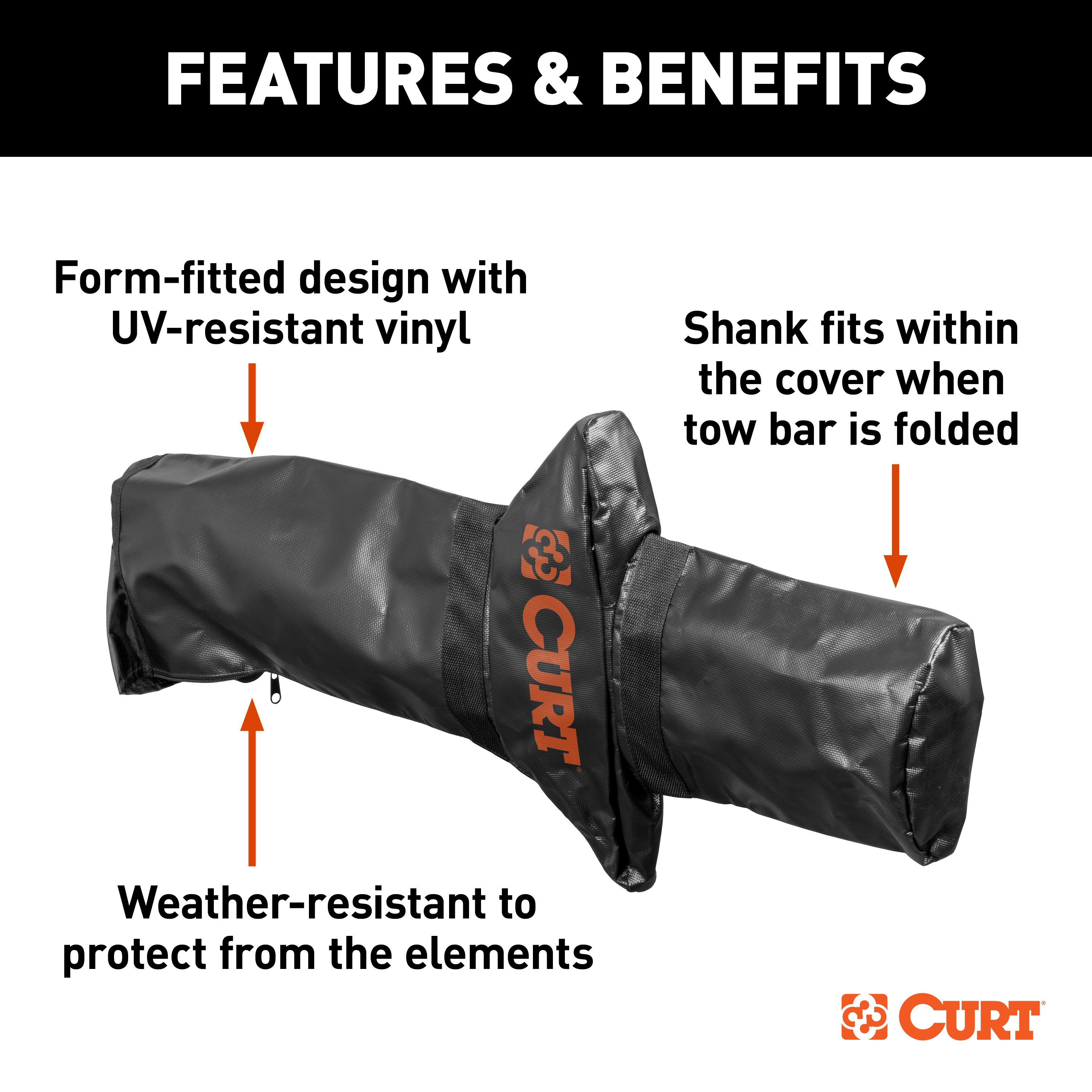 CURT 70010 Rambler Tow Bar Cover thumbnail 1
